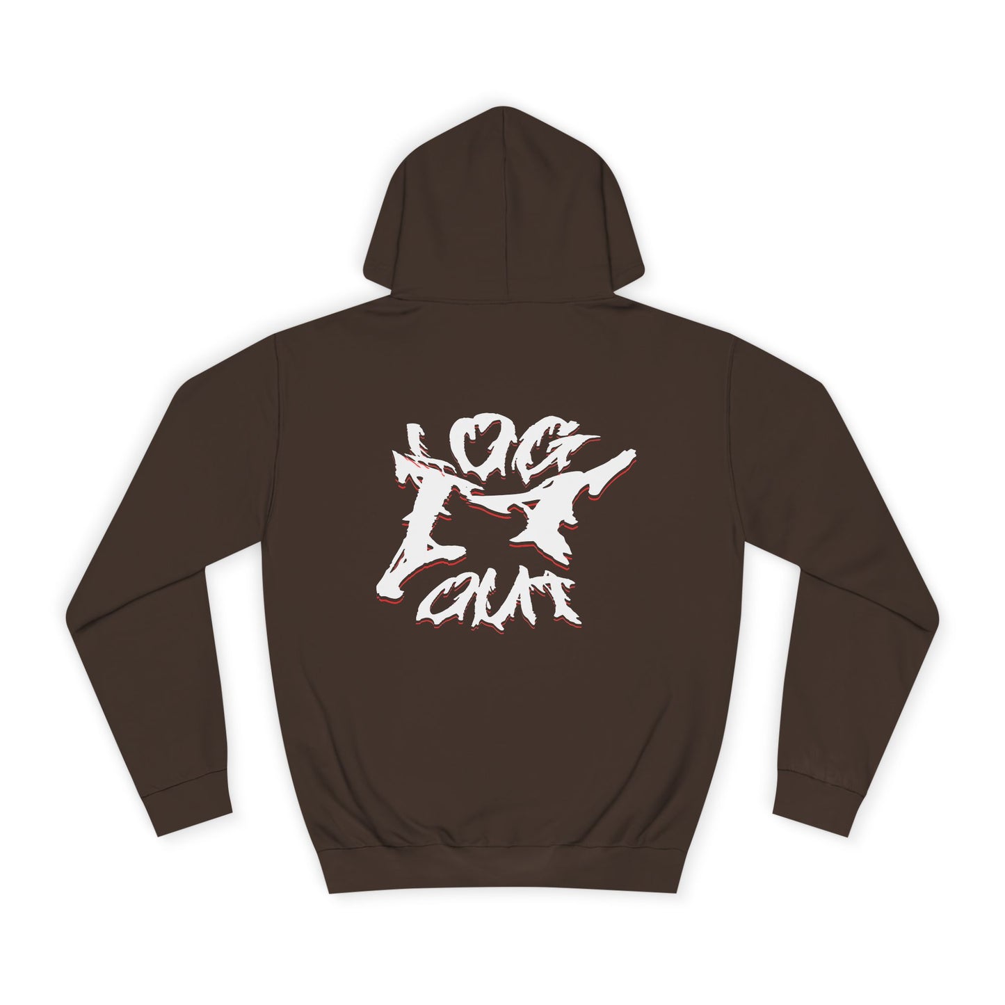 Unisex Log it out Hoodie - Trendy Graphic Sweatshirt, Perfect for Life, Great Gift for Graduation,