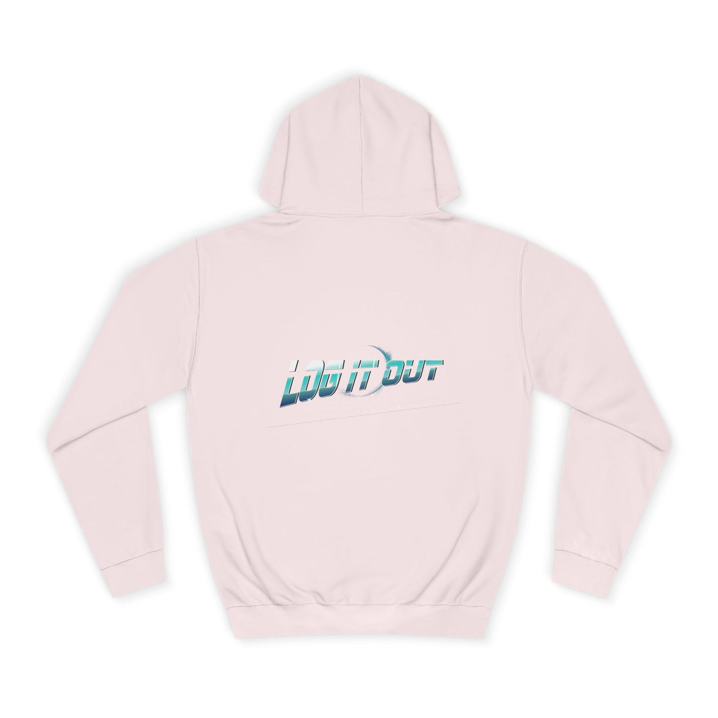 Unisex 'log it out' Hoodie with Retro Style, Ideal for Everyday Wear, Perfect for trendy wear,Gift for Friends