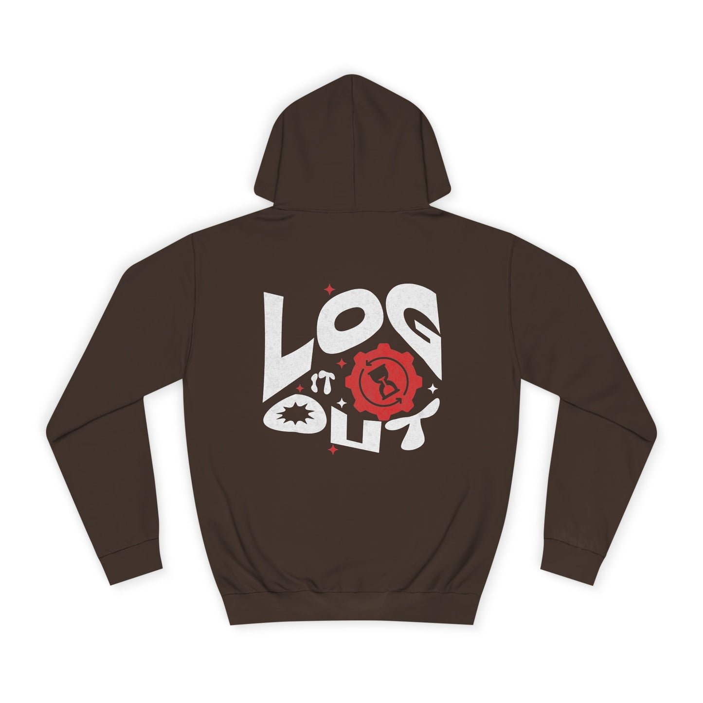 Stylish Unisex Log it out Hoodie with Unique Graphic Design, Perfect for Life, Gift, Comfortable Casual Wear