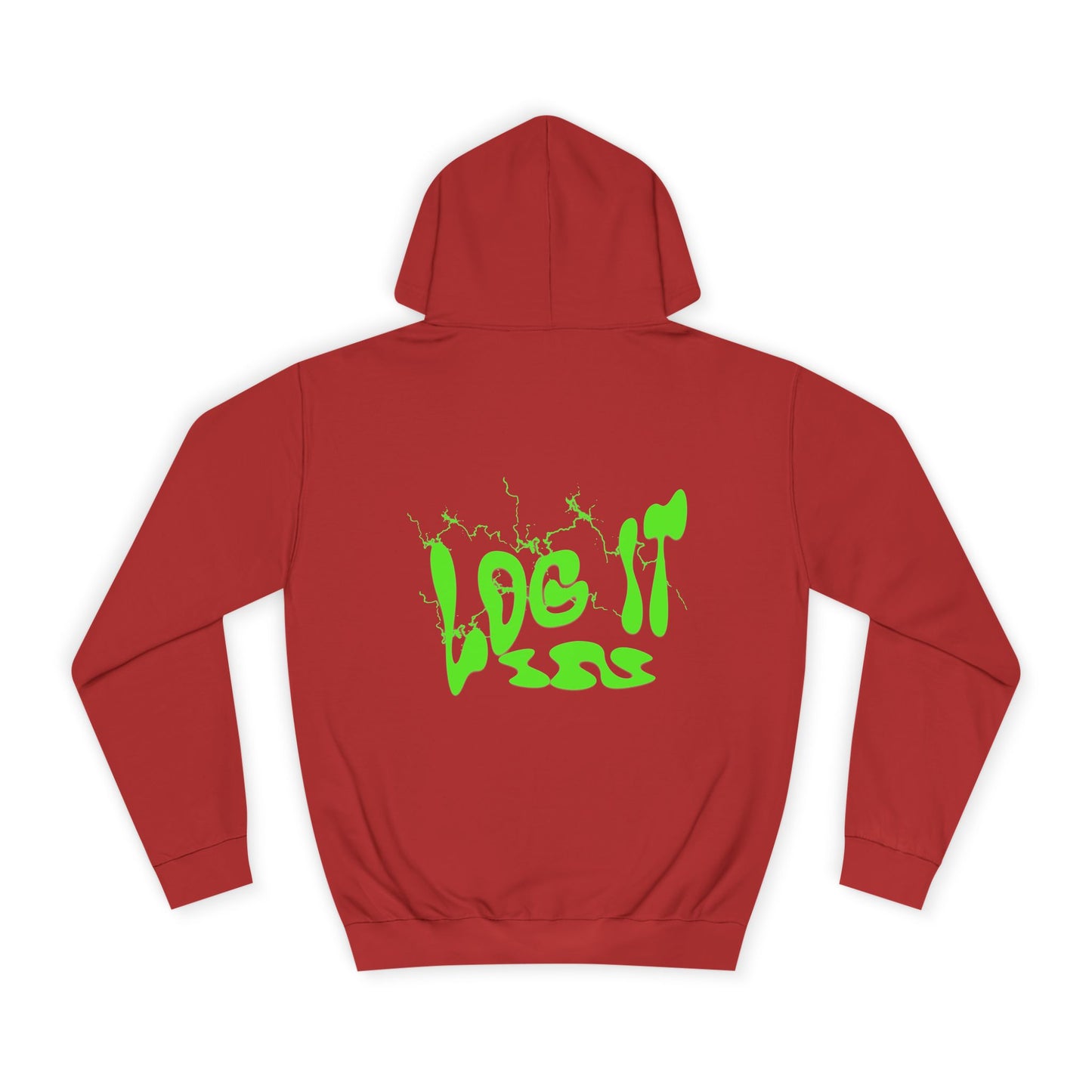 Unisex Hoodie with 'Log It in' Design, Cozy Casual Sweater for Trendy wear, Gift for Comfortable Everyday Wear