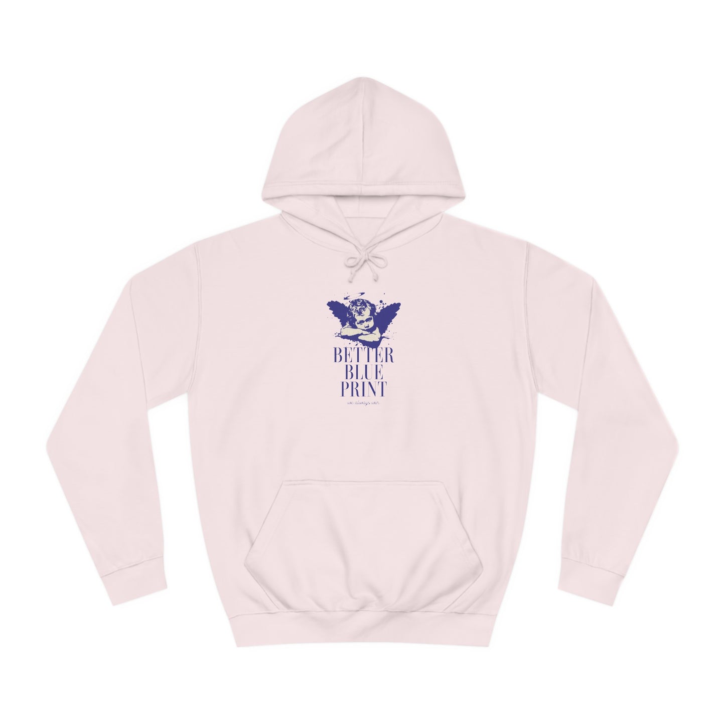 Unisex Better Blue Print Hoodie