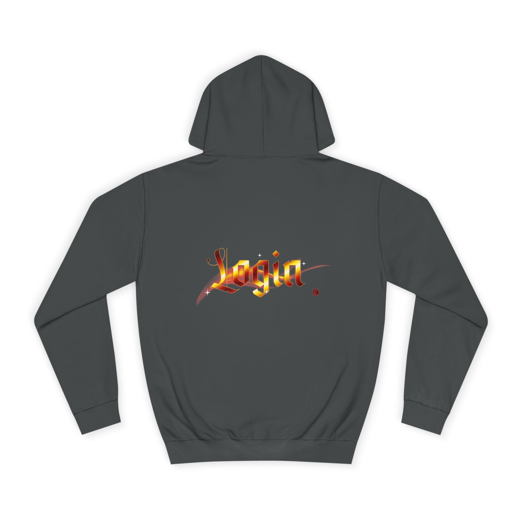 Aesthetic 'Login' Unisex Hoodie, Cozy Trendy Wear, Gift for Any One, Warm Casual Style, Trendy Hoodie