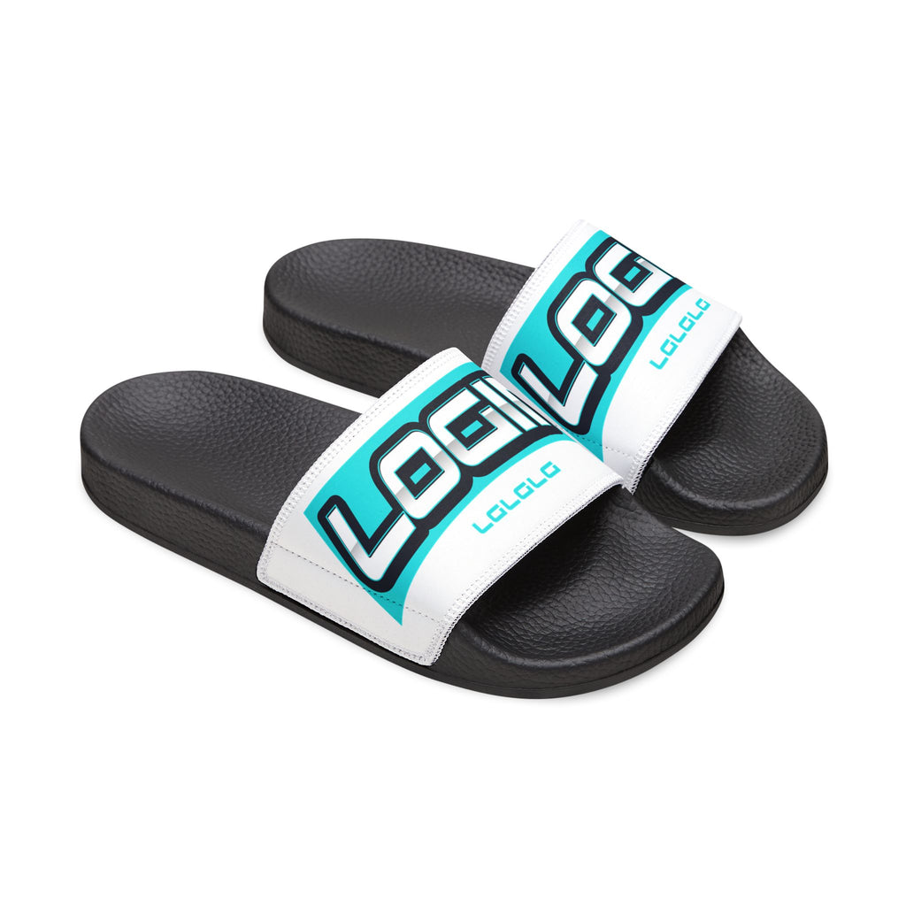 Men's "LOGIN" Slide Sandals — Removable Strap Athletic Slides