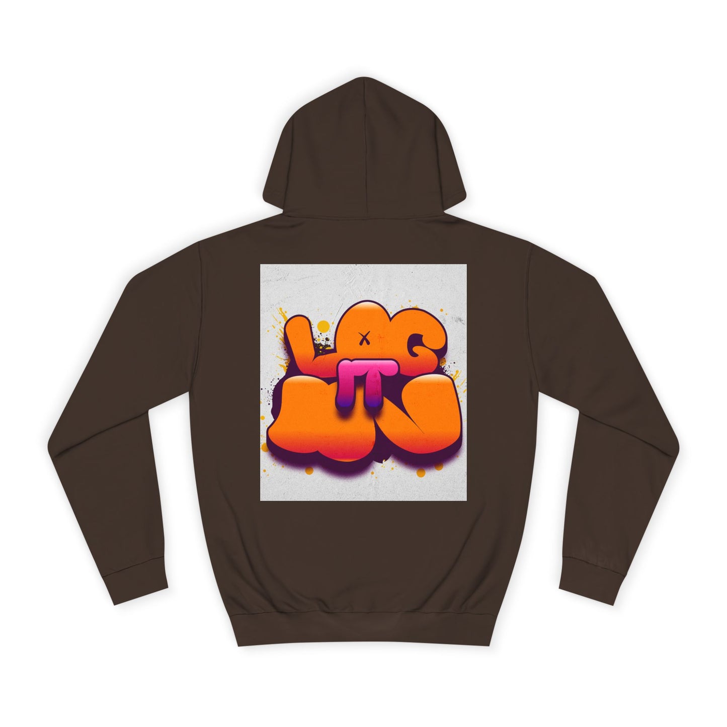 Vibrant Graffiti Log it in Hoodie, Trendy Sweatshirt, Casual Streetwear, Unique Gift, Artsy Apparel