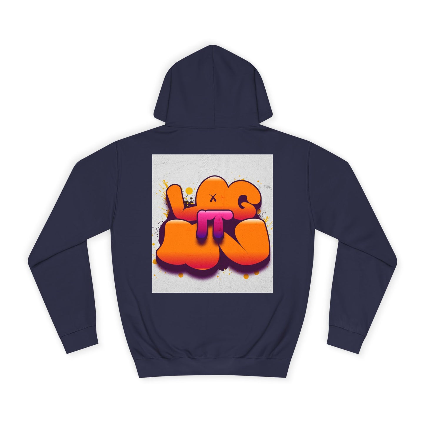 Vibrant Graffiti Log it in Hoodie, Trendy Sweatshirt, Casual Streetwear, Unique Gift, Artsy Apparel