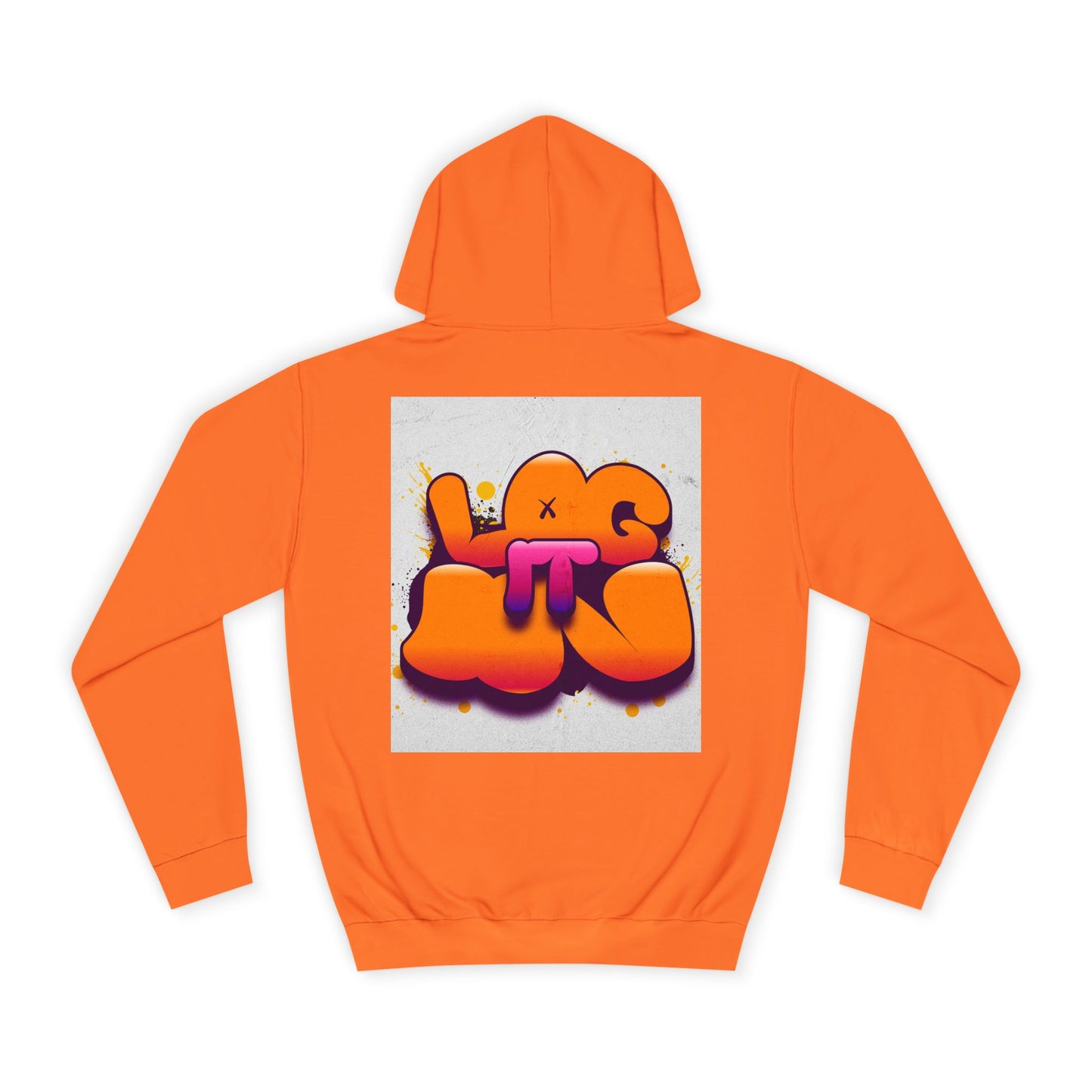Vibrant Graffiti Log it in Hoodie, Trendy Sweatshirt, Casual Streetwear, Unique Gift, Artsy Apparel