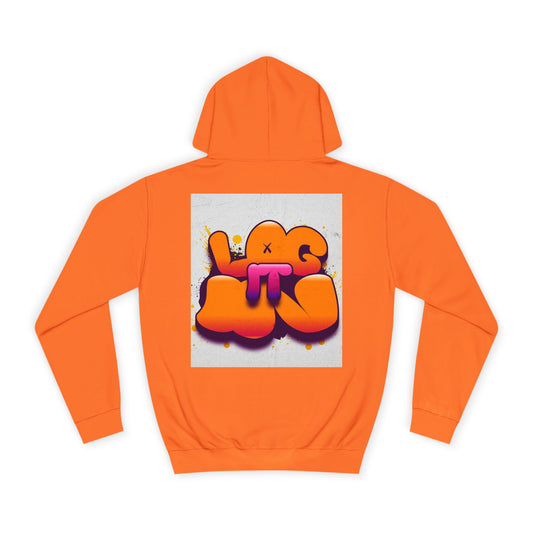 Vibrant Graffiti Log it in Hoodie, Trendy Sweatshirt, Casual Streetwear, Unique Gift, Artsy Apparel