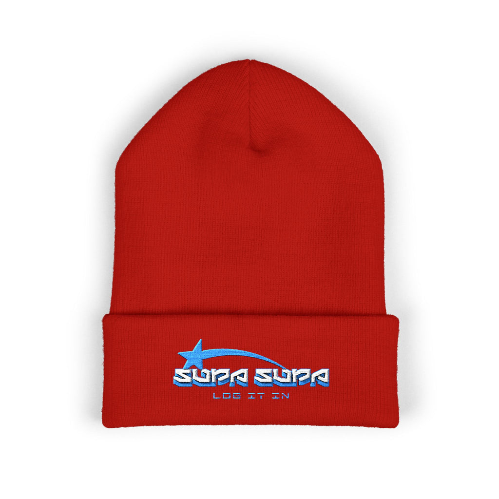 "Supa Supa" Classic Cuffed Beanie (Embroidery)