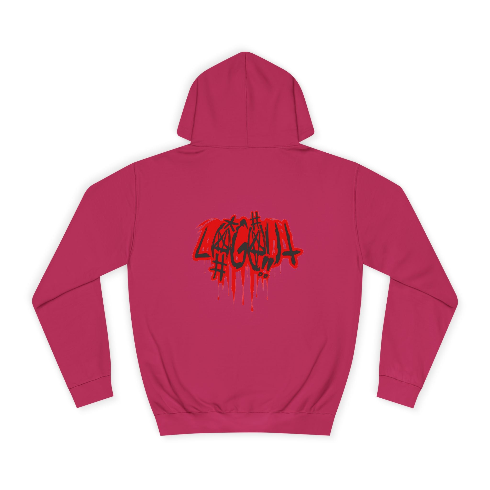 Bold Graffiti log out Hoodie, Unisex Streetwear, Comfortable Casual Wear,