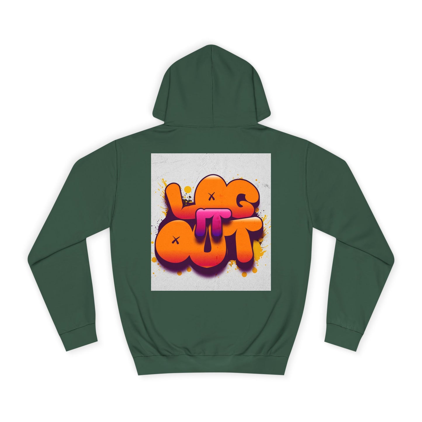 Vibrant Unisex Log it out Hoodie - Trendy, Comfortable Streetwear, Ideal for Life, Casual Outings, Gifts, and more!