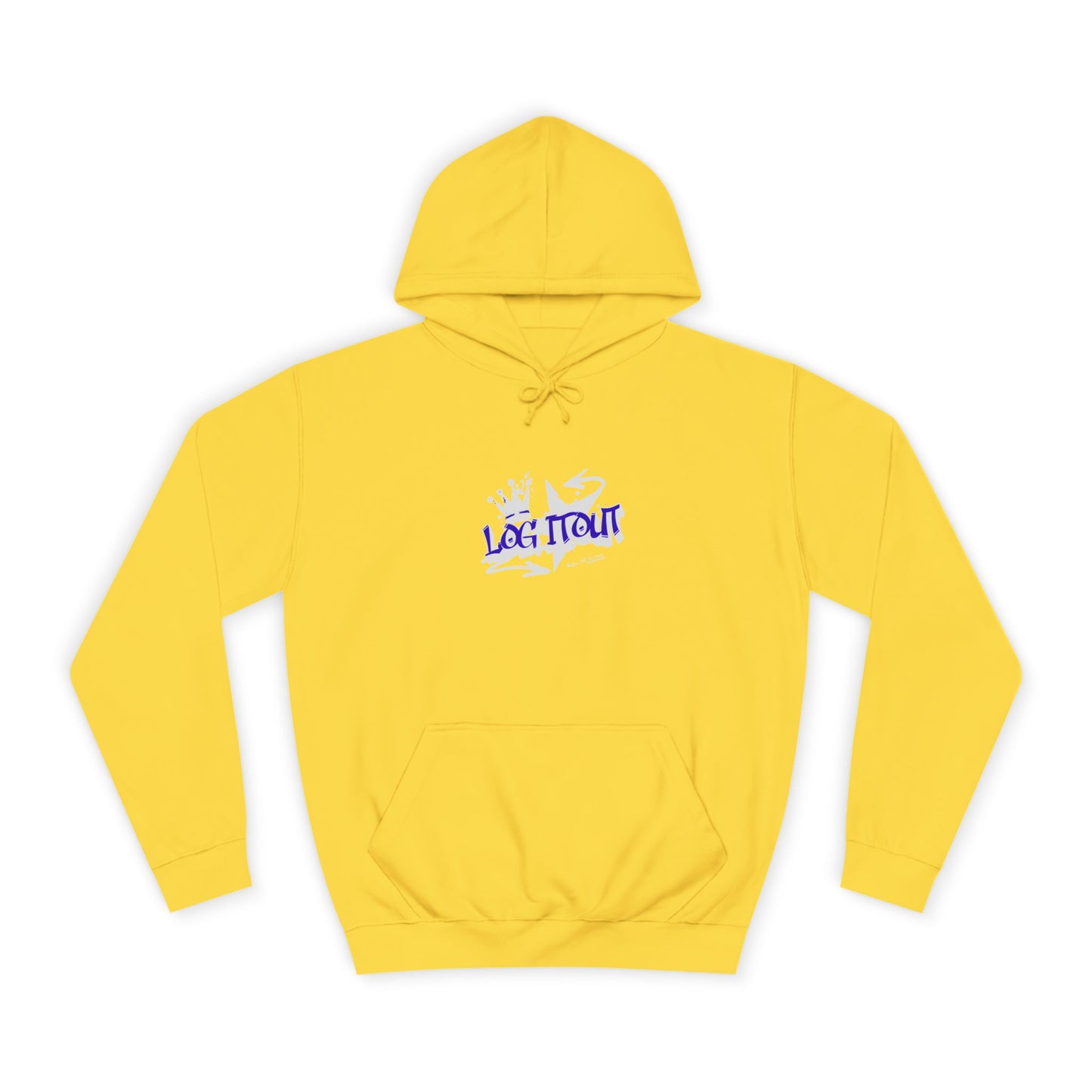 Casual Log it in Hoodie, Unisex Apparel, Trendy Wear, Cozy Street Style, Ideal Gift, Comfortable Fashion
