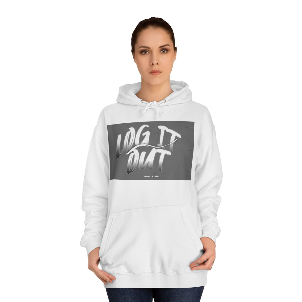 Stylish Unisex log it out Hoodie | Casual Wear, Trendy Design, Perfect Gift, Daily Comfort, College Apparel