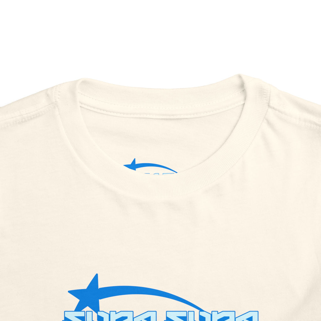 Toddler Tee — Blue Star 'Supa Supa' Graphic Shirt
