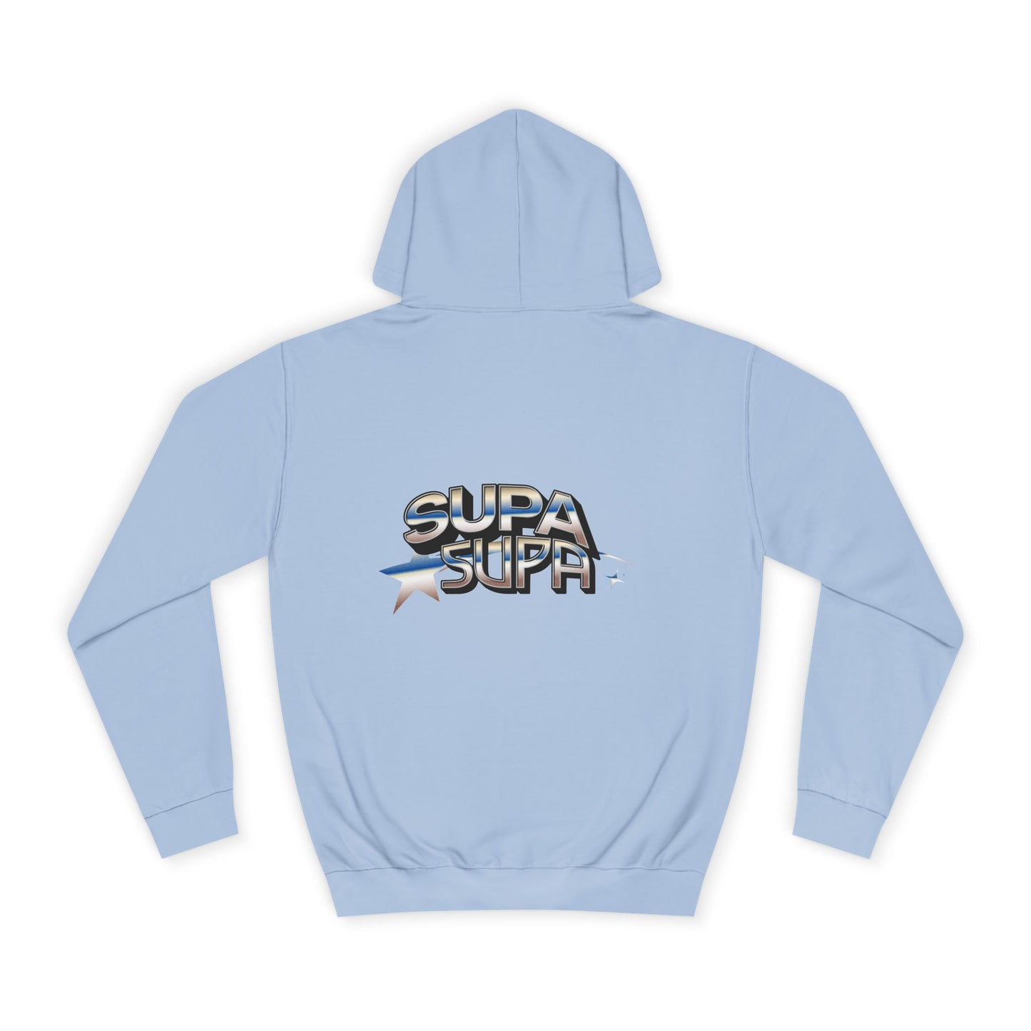 Unisex Hoodie with SUPA SUPA Design - Cozy Casual Wear, Perfect Gift, Events, Lounging