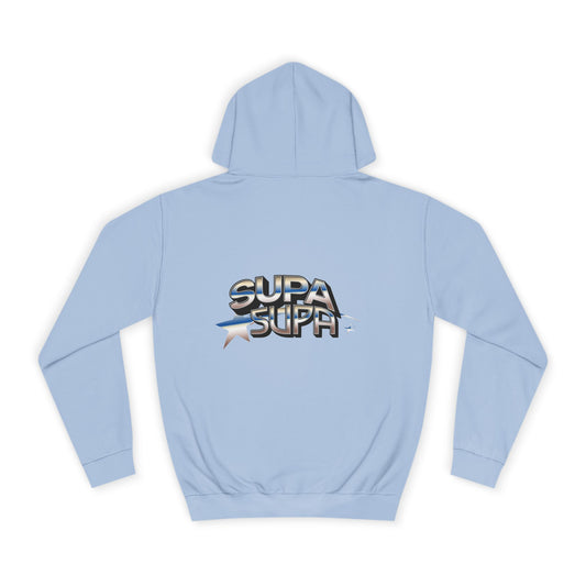 Unisex Hoodie with SUPA SUPA Design - Cozy Casual Wear, Perfect Gift, Events, Lounging