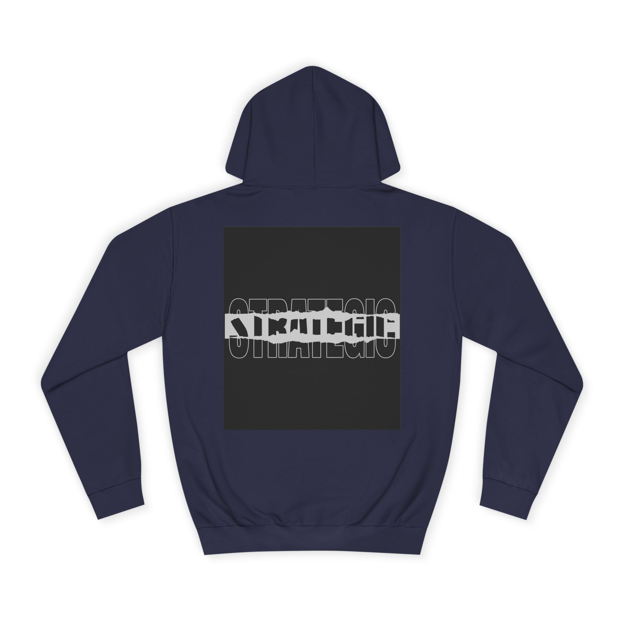Unisex Hoodie with Strategic Print, Casual Sweatshirt,Gift, Trendy Apparel, Everyday Wear