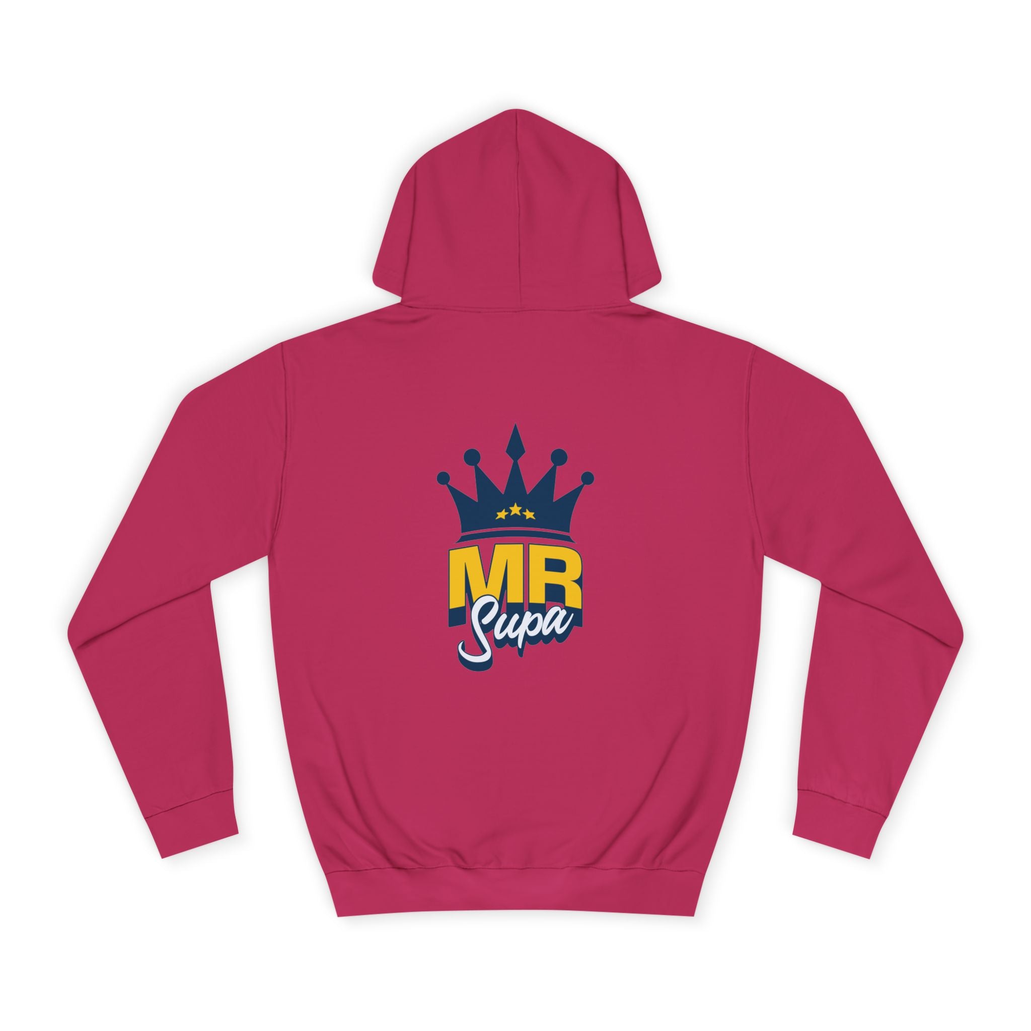 Crowned Unisex Mr Supa Hoodie - Stylish, Comfortable, Perfect for Any One, Athletes, Trendy Gift, Events, Everyday Wear