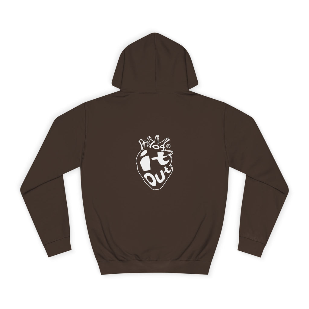 Comfortable Unisex Log it out Hoodie, Great for Life, Perfect for Casual Wear, Trendy Spirit