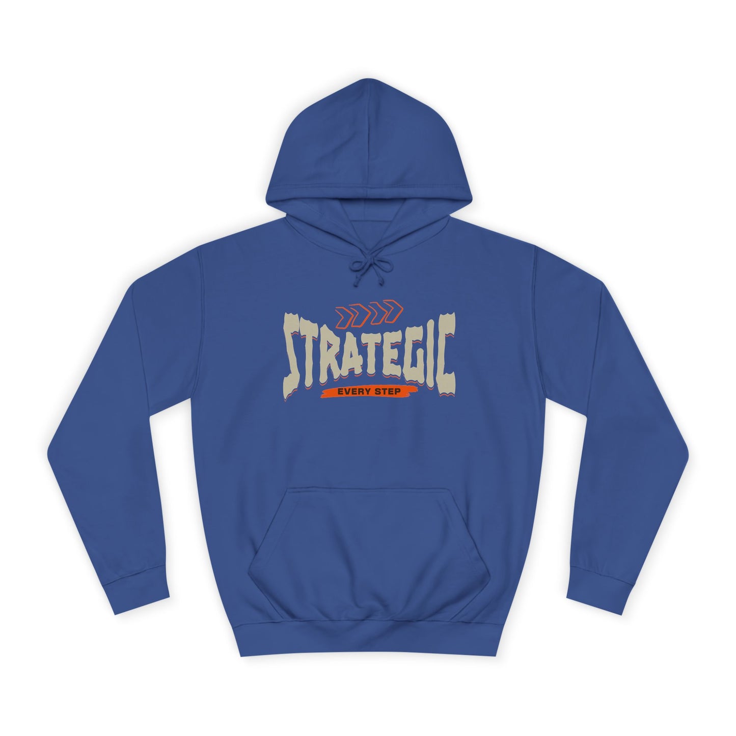 Strategic Unisex Hoodie - Every Step - Cozy Style for joints & Trendsetters