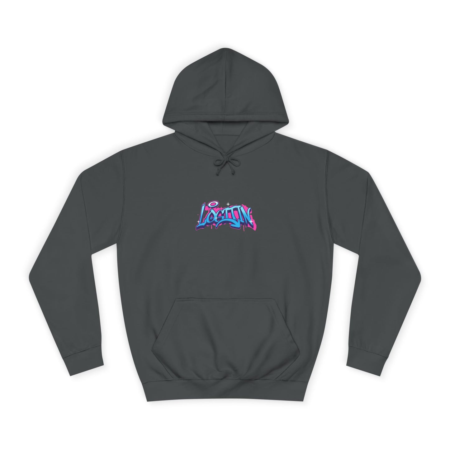 Vibrant Log it in Hoodie, Unisex Cozy Sweatshirt, Trendy Streetwear, Perfect for Life, Gift for Stylish Fall Apparel