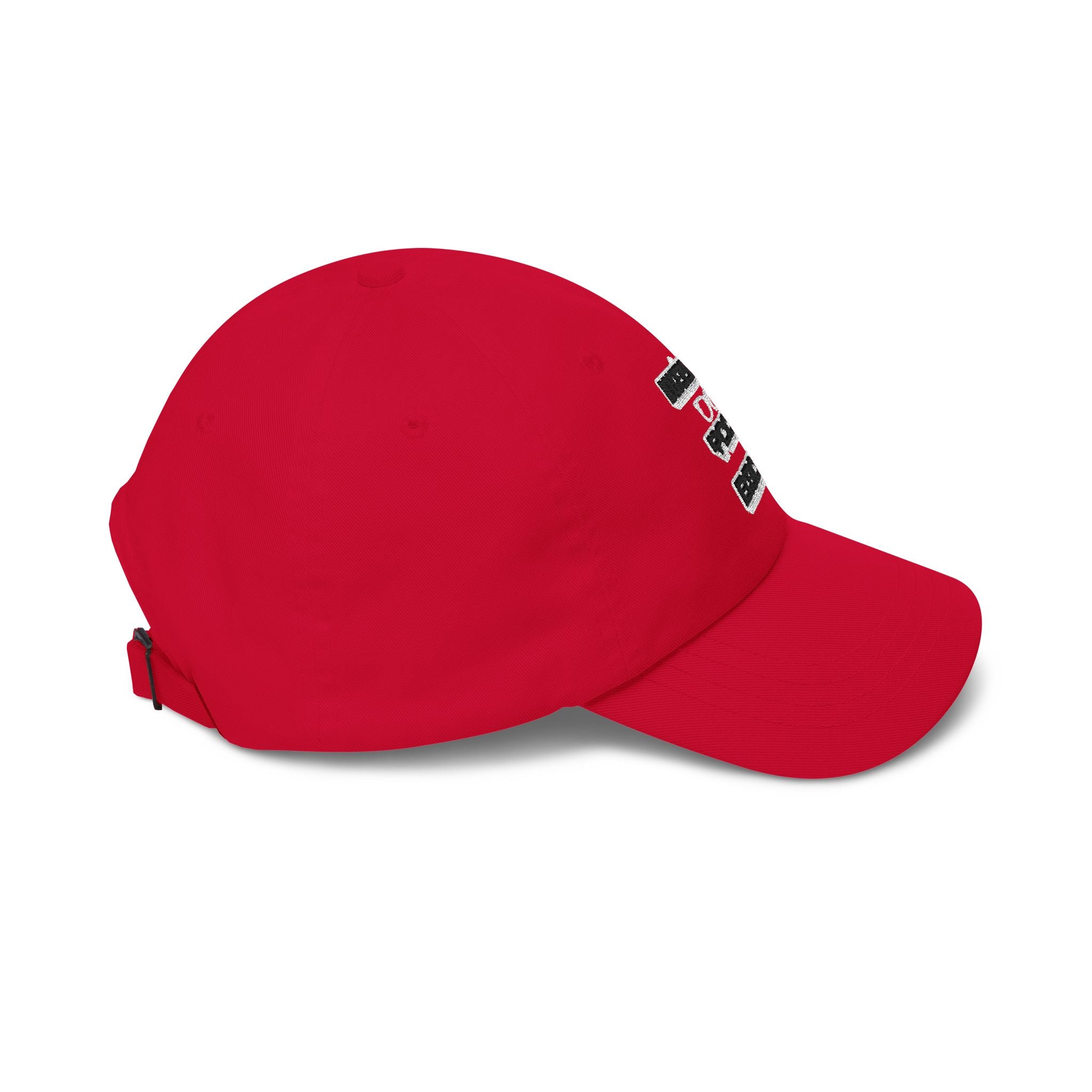 "Watch Your Back" Embroidered Retro Streetwear Hat
