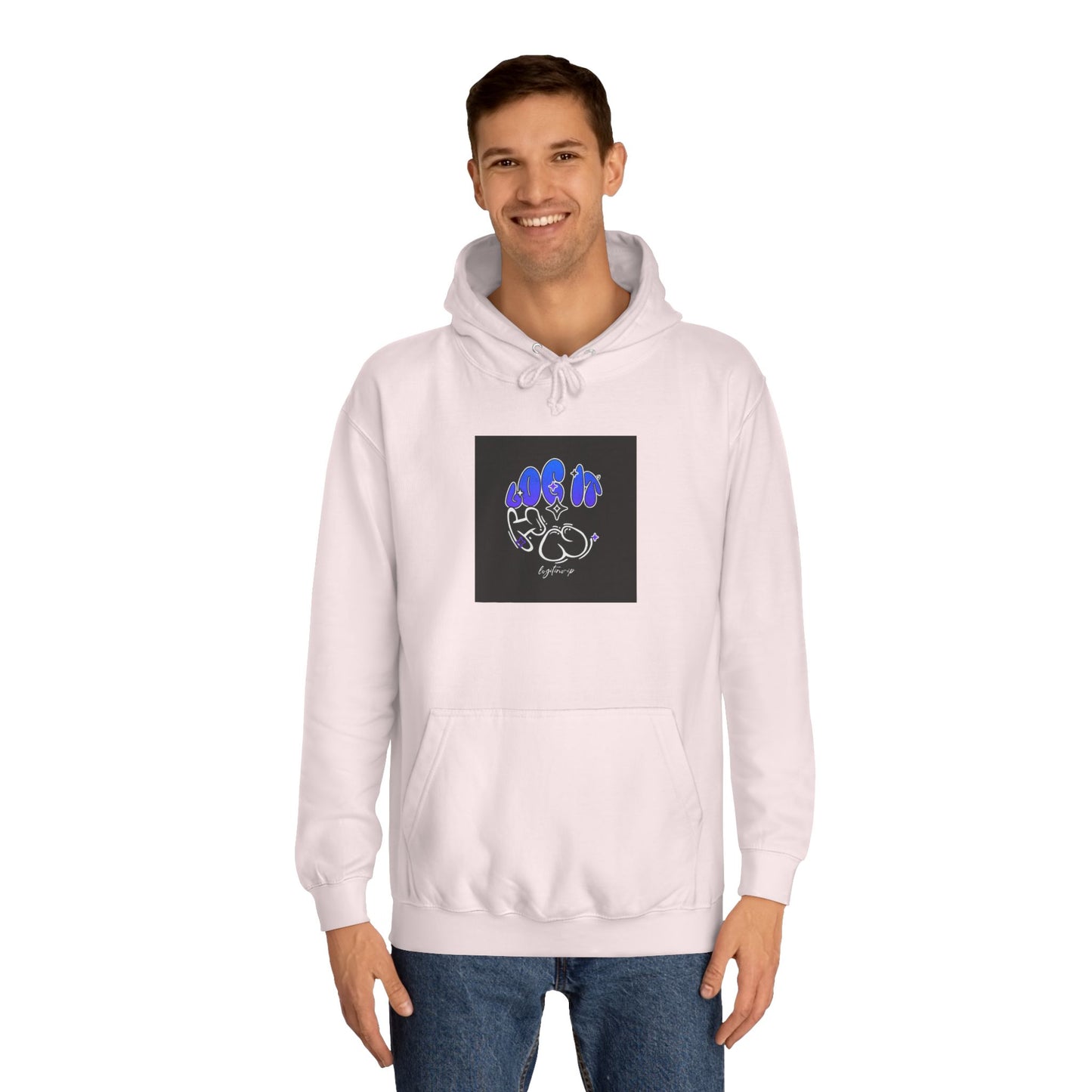 Unisex Log it in Hoodie with Colorful Designs, Cozy Sweatshirt,Trendy Gift for Casual Wear