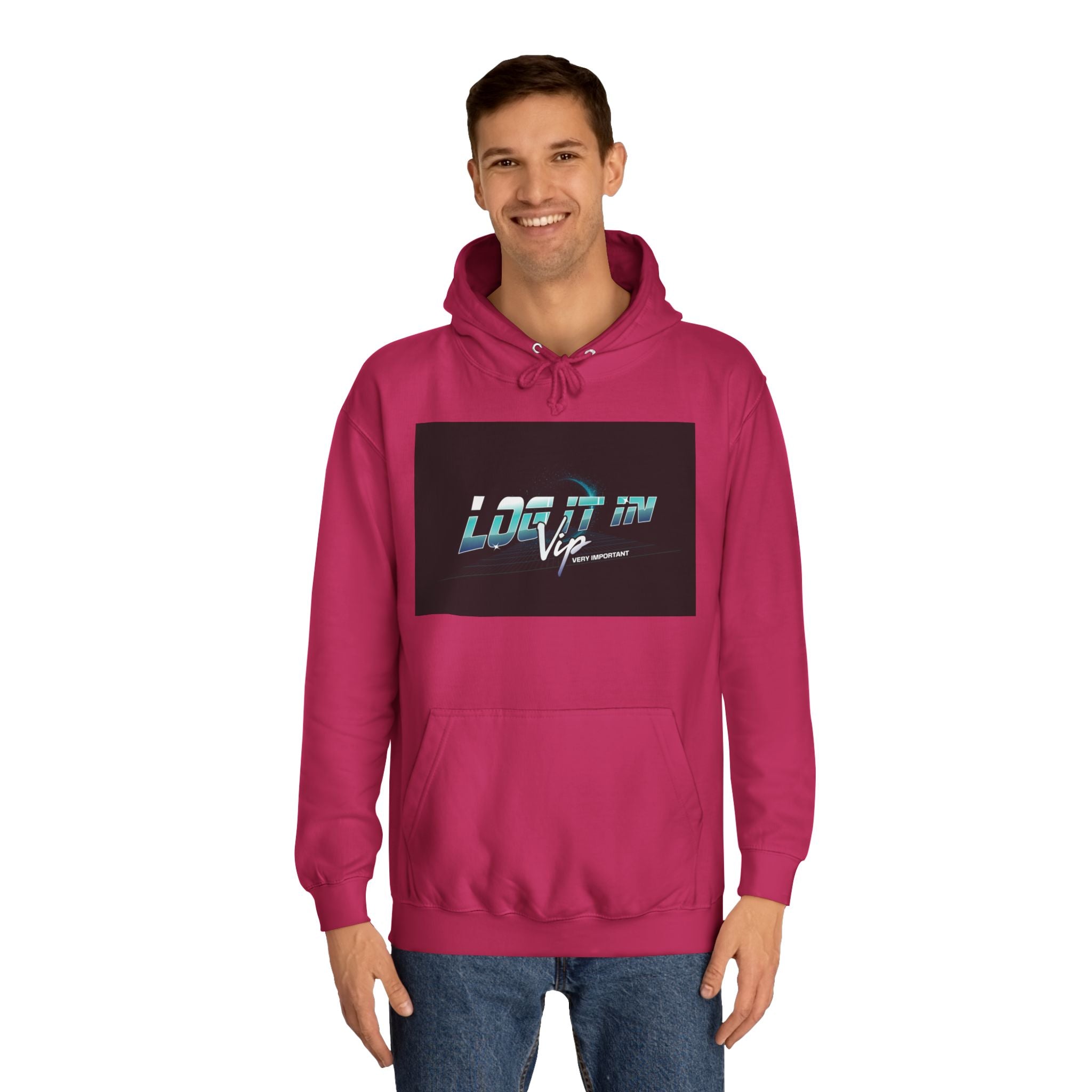 'log it in,Hoodie, Casual Wear, Unisex Fashion, Perfect for Every day Life, Stylish Gift, Cozy & Trendy Sweatshirt