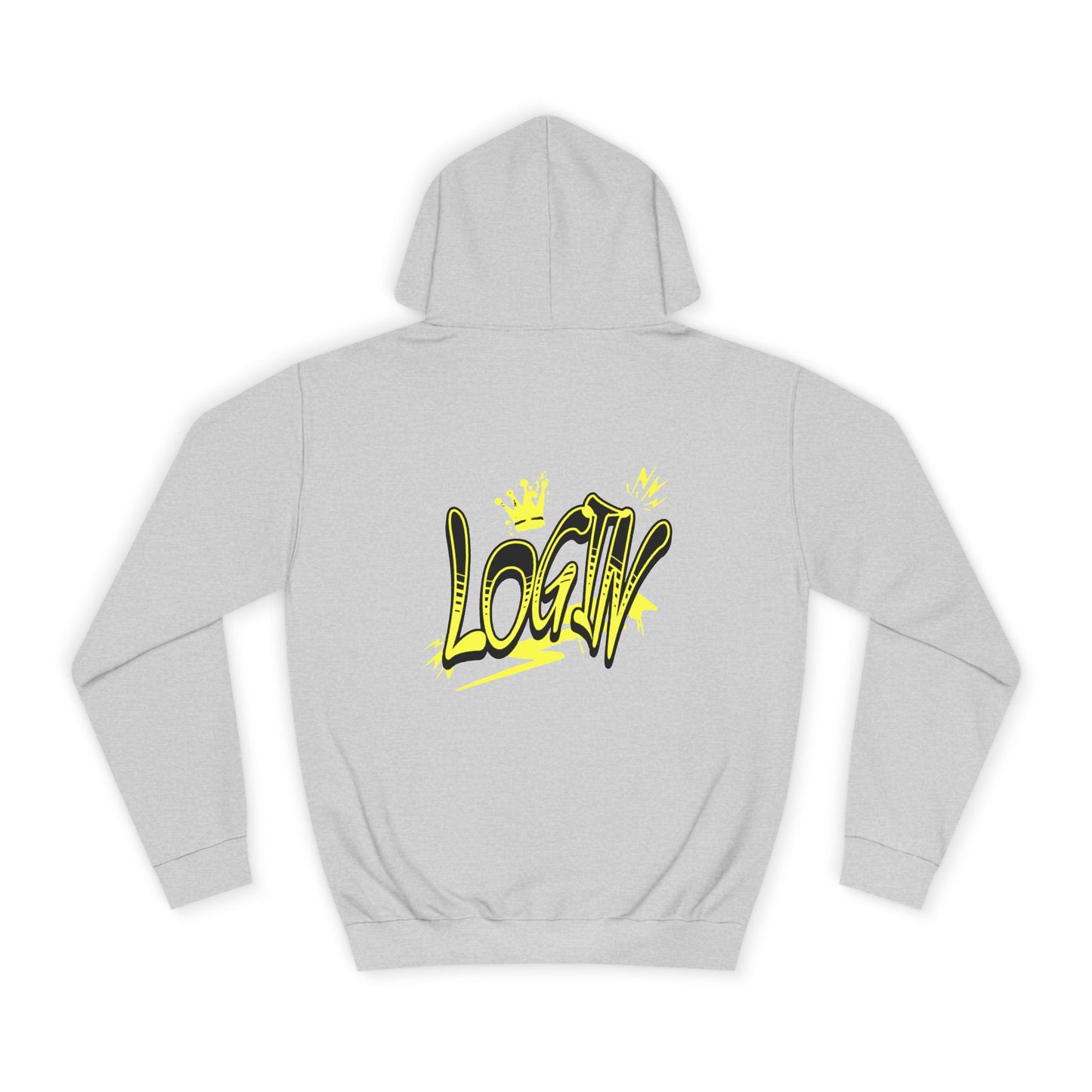 Unisex Hoodie - Bold 'LOGIN' Graphic