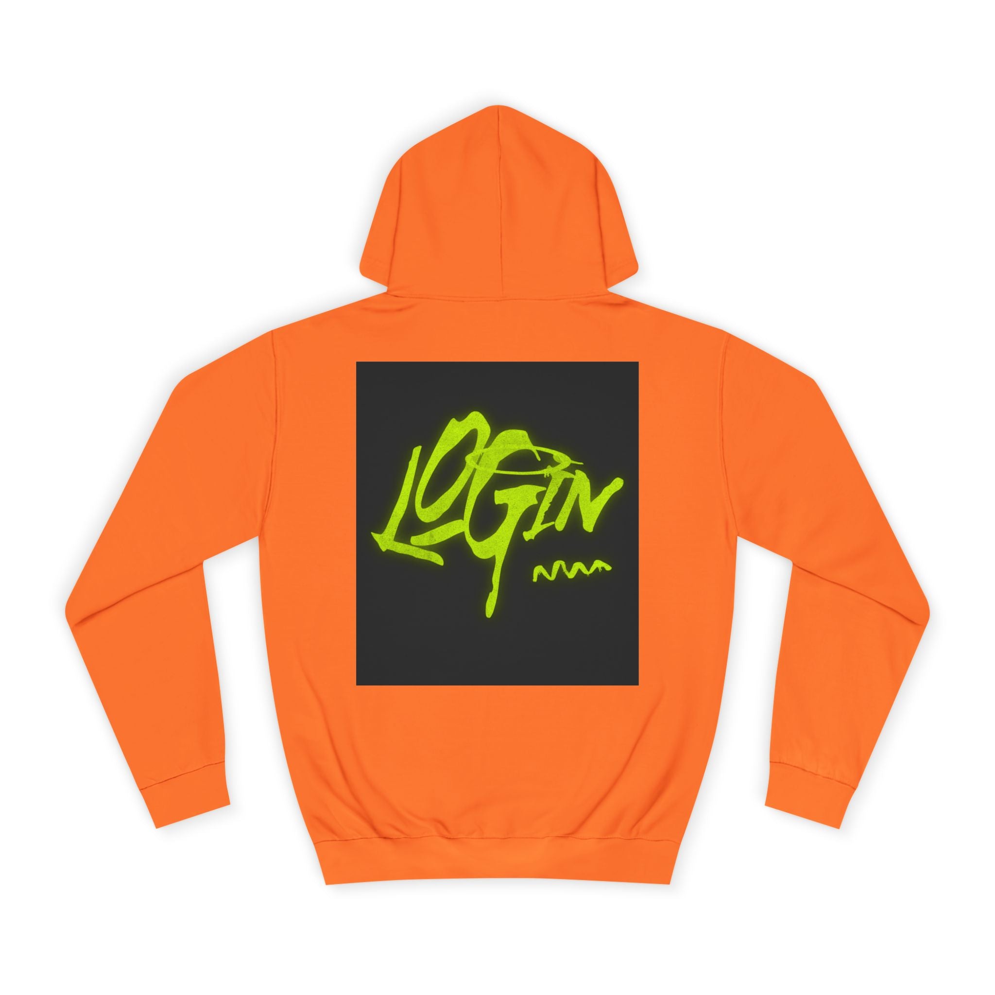 Trendy Unisex Hoodie - 'LOGIN' Graphic Design