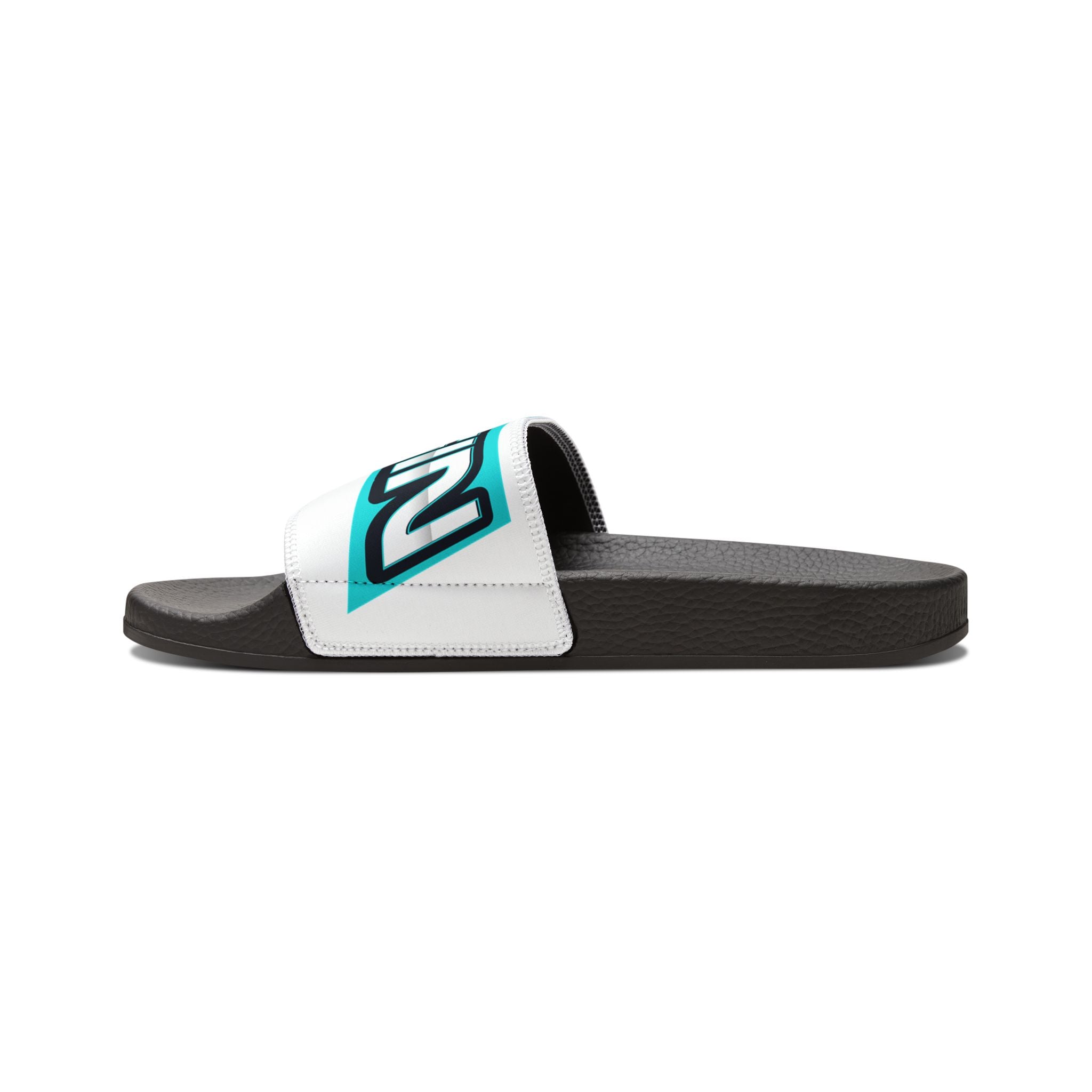 Men's "LOGIN" Slide Sandals — Removable Strap Athletic Slides