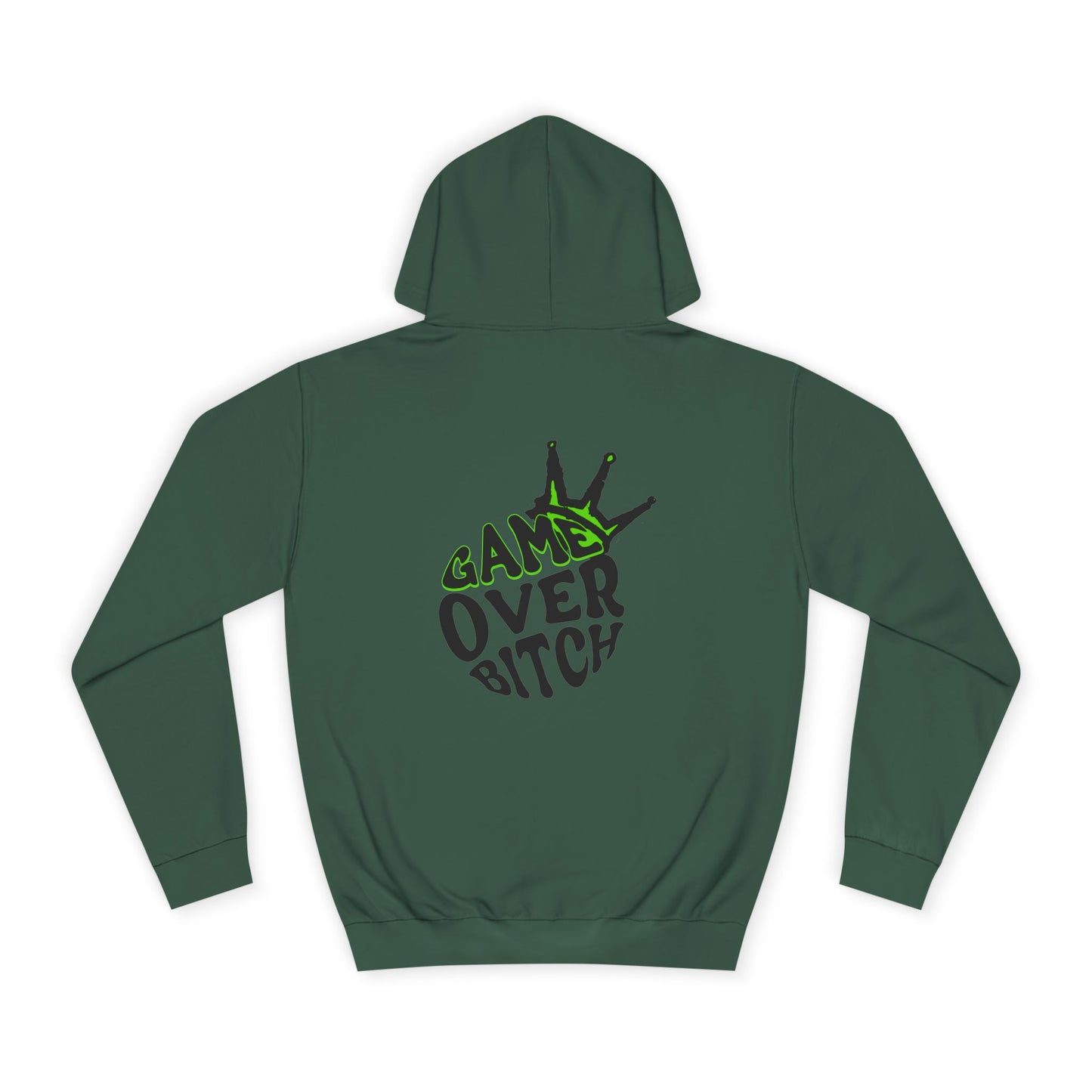 Unisex Hoodie - 'Game Over Bitch' Graphic Sweatshirt for everyone