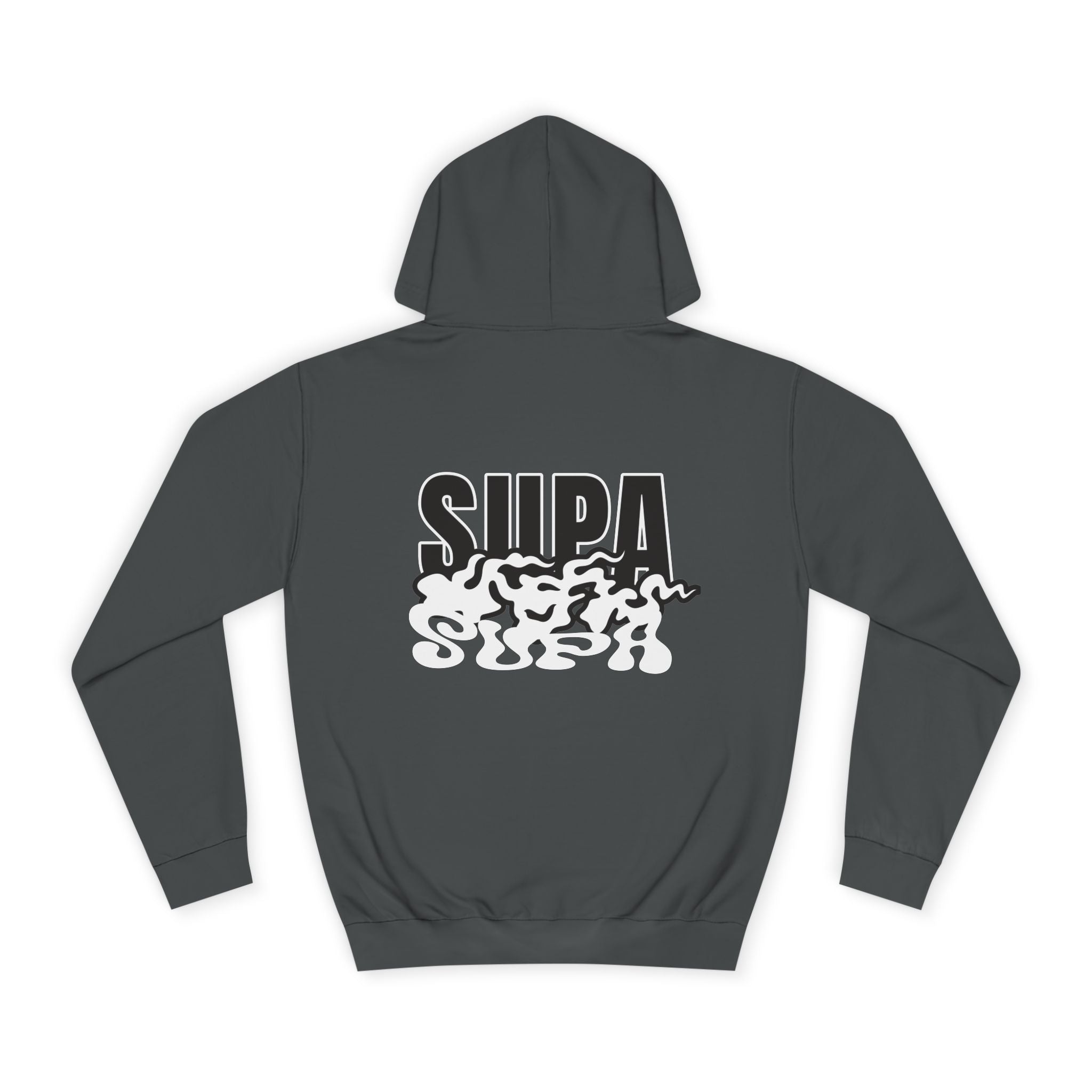 Trendy Unisex Hoodie with 'SUPA' Design | Casual Wear, Apparel, Street Style, Gift, Cozy Fashion
