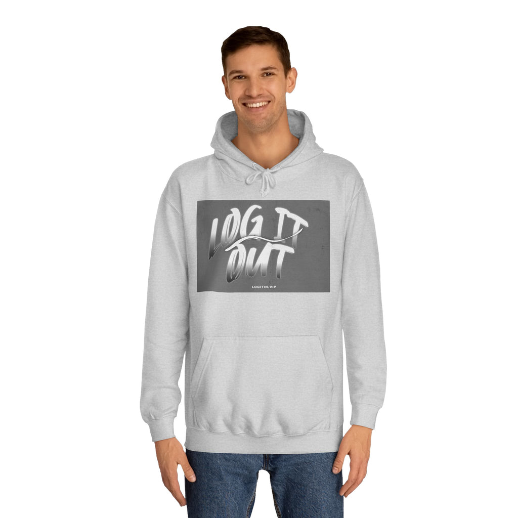 Stylish Unisex log it out Hoodie | Casual Wear, Trendy Design, Perfect Gift, Daily Comfort, College Apparel
