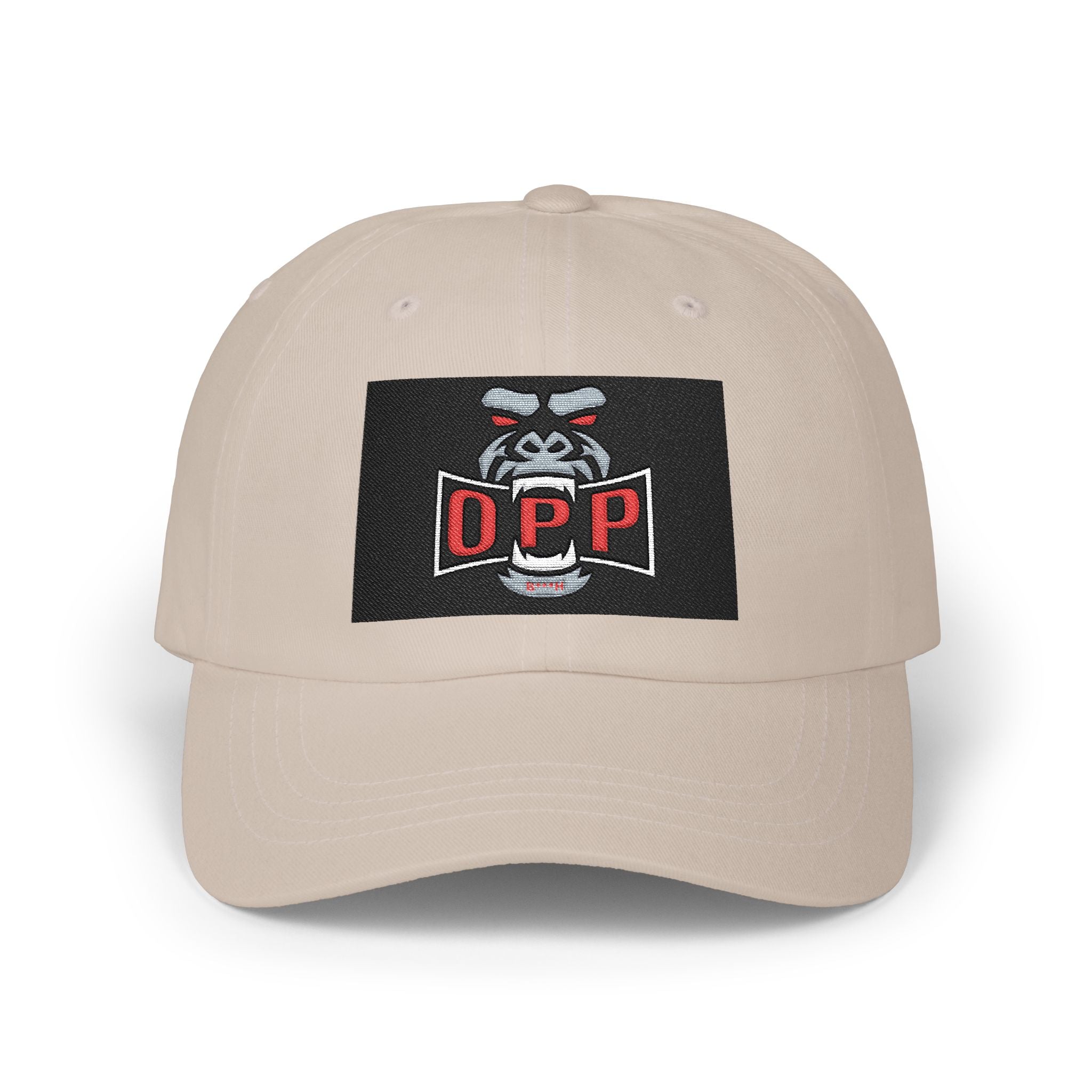 OPP Bulldog Embroidered Cap — Vintage Streetwear Baseball Hat