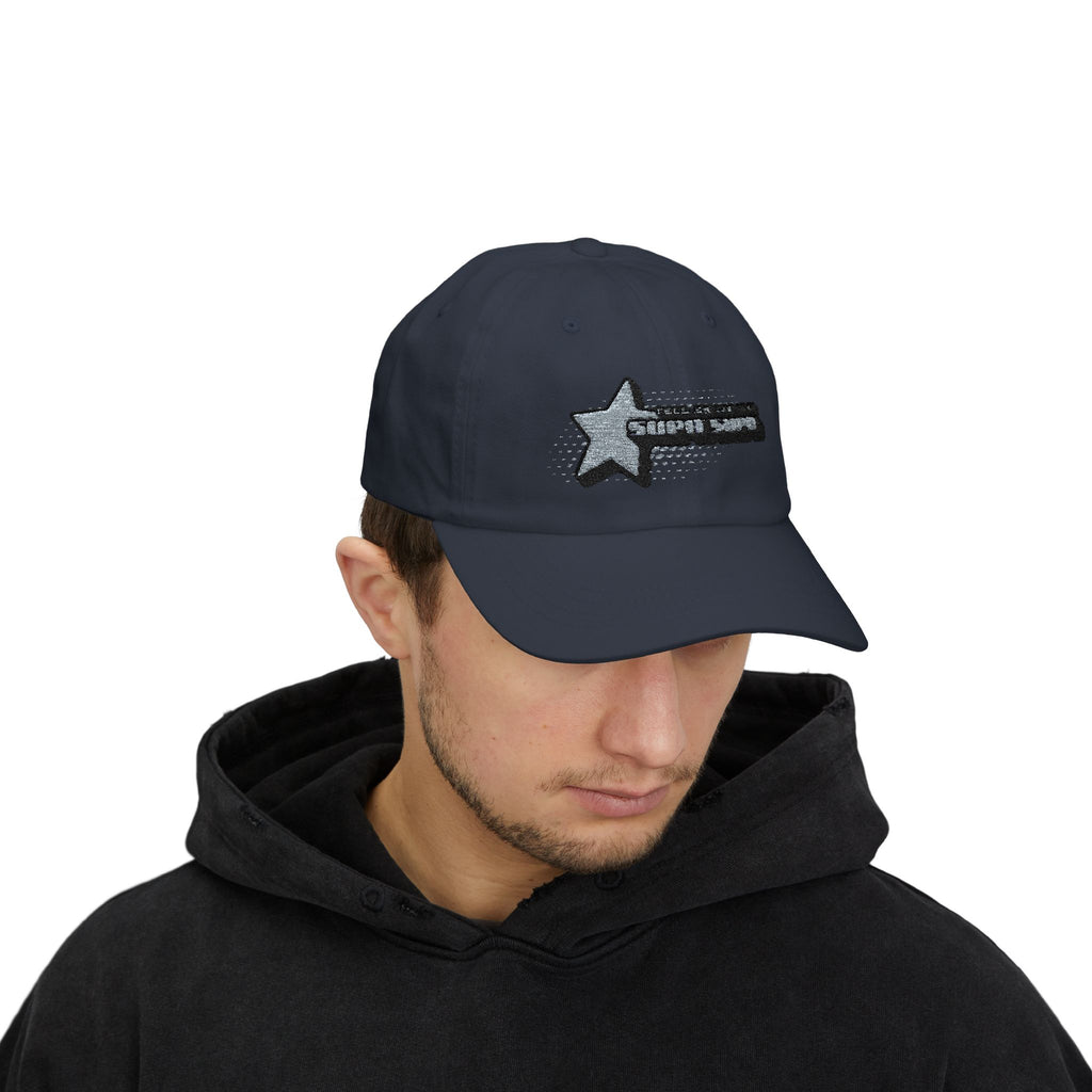 Shooting Star Embroidered Cap — 'Tell em log it in' Hat