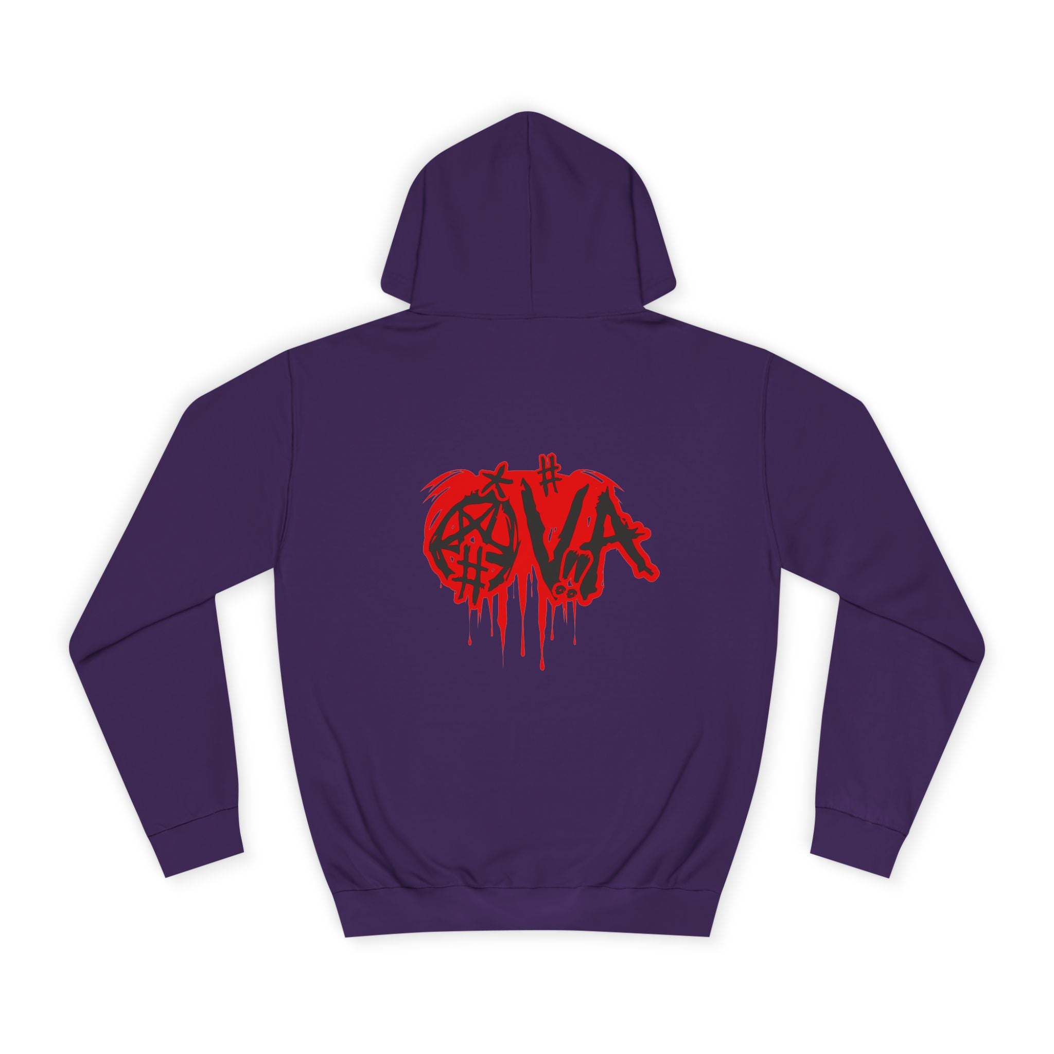 Edgy Unisex Hoodie with Graffiti-Style Print, Urban Streetwear, Apparel, Gift for any body, Casual Fashion