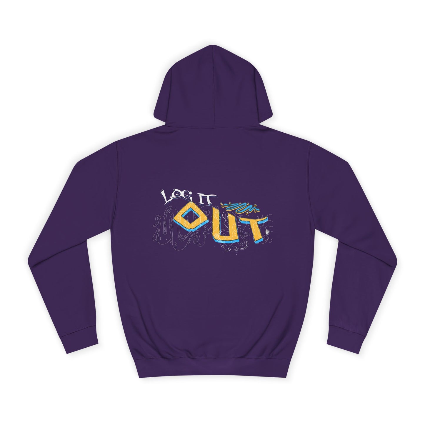 Unisex Log it out Hoodie - Stylish Casual wear, Perfect Gifts, Days Out, Summer Events, Coziness & Trendy Vibes