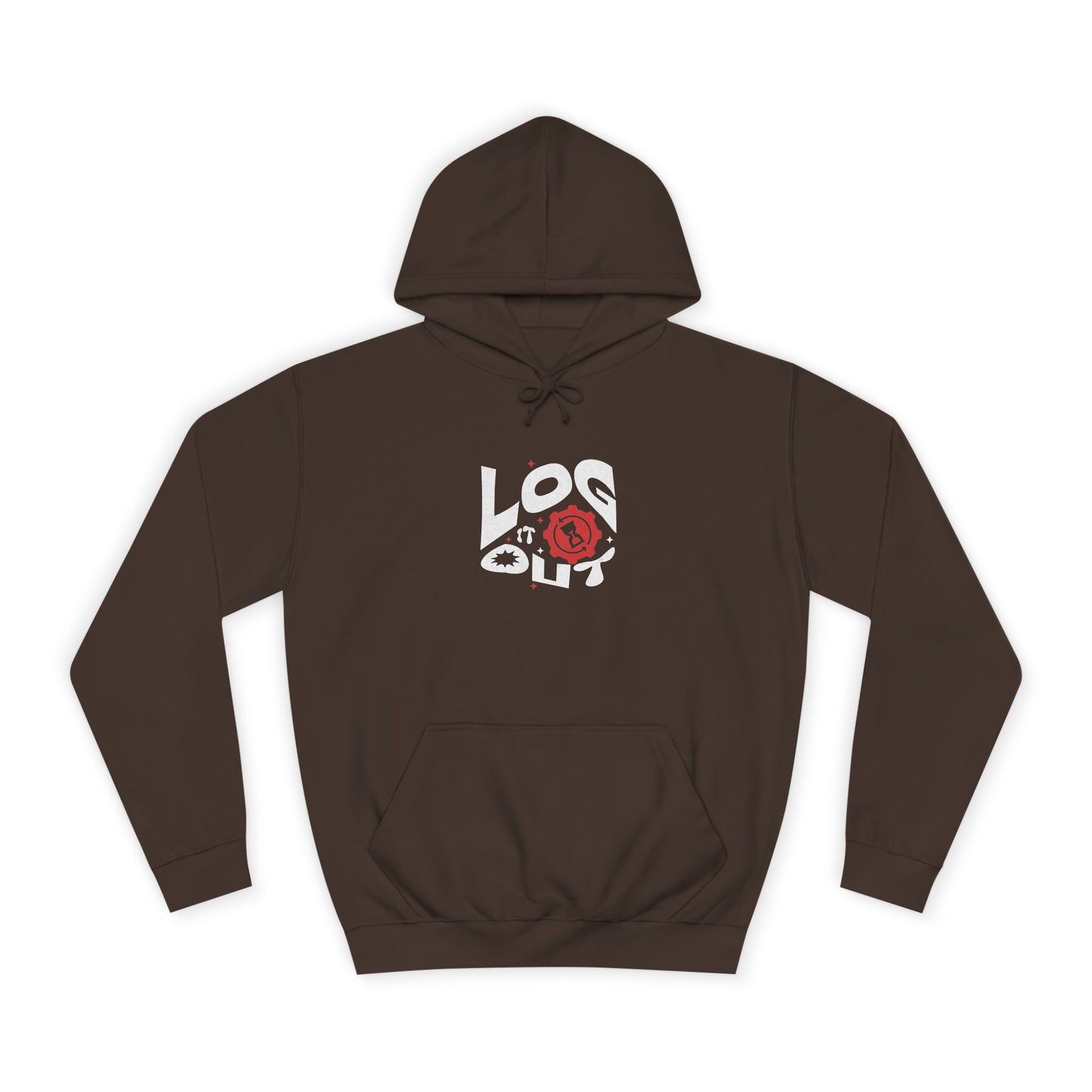 Stylish Unisex Log it out Hoodie with Unique Graphic Design, Perfect for Life, Gift, Comfortable Casual Wear