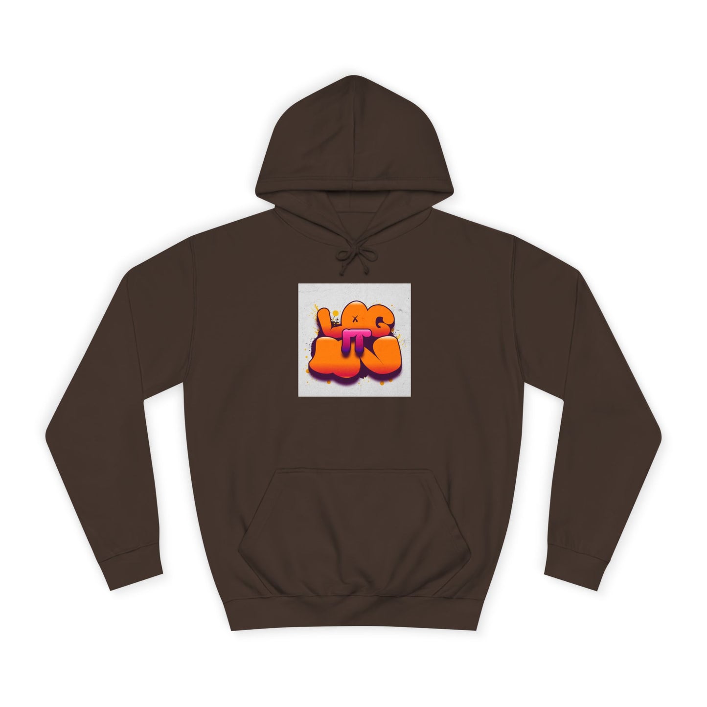 Vibrant Graffiti Log it in Hoodie, Trendy Sweatshirt, Casual Streetwear, Unique Gift, Artsy Apparel