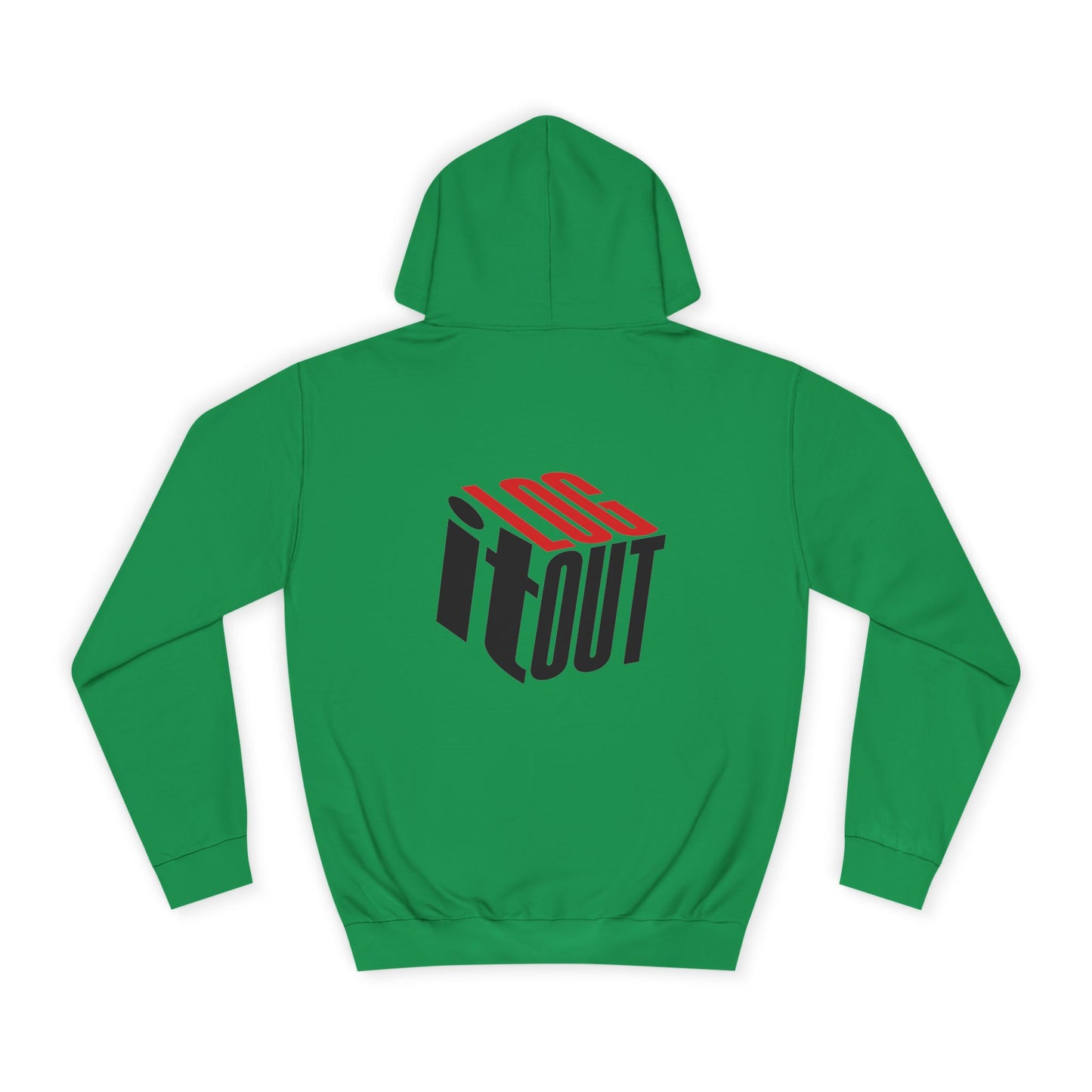 Stylish Unisex Log it out Hoodie with Trendy Graphic, Casual Wear, Cozy Gift, Fun Hoodie for Everyday Use,
