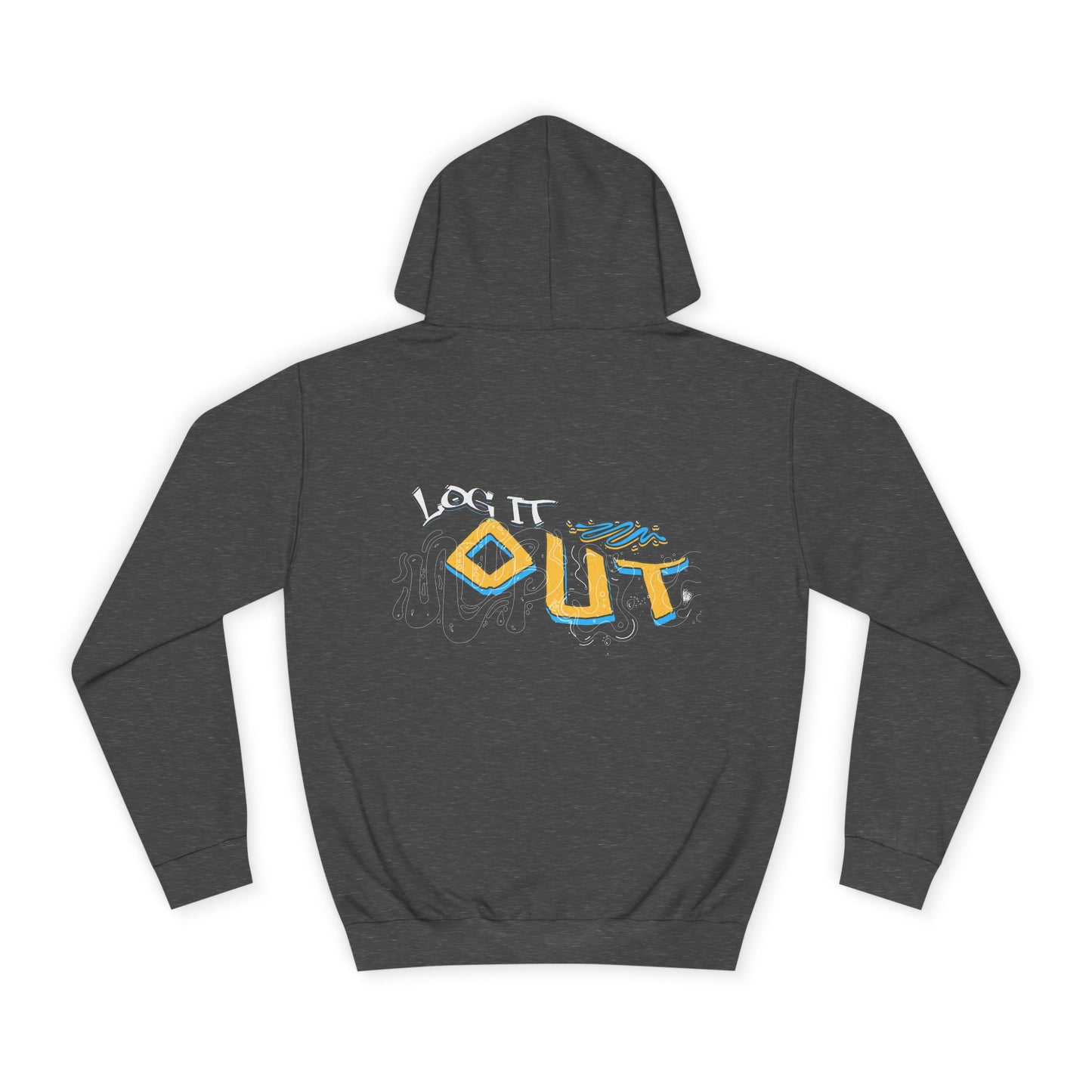 Unisex Log it out Hoodie - Stylish Casual wear, Perfect Gifts, Days Out, Summer Events, Coziness & Trendy Vibes