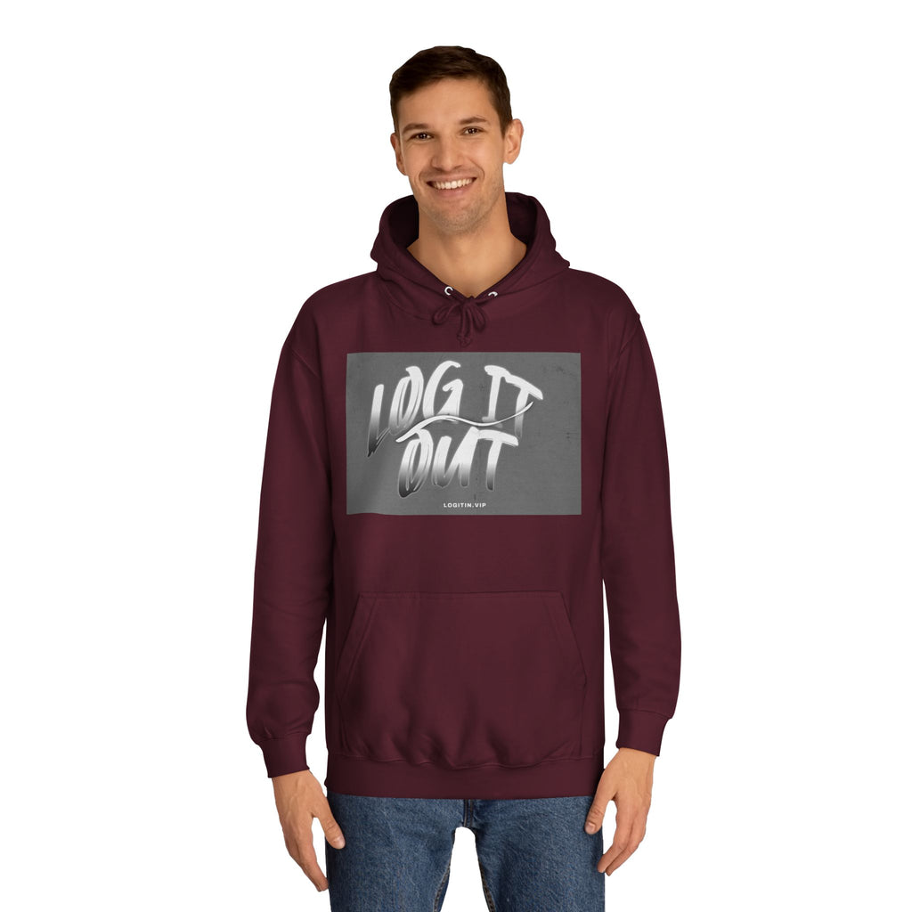 Stylish Unisex log it out Hoodie | Casual Wear, Trendy Design, Perfect Gift, Daily Comfort, College Apparel