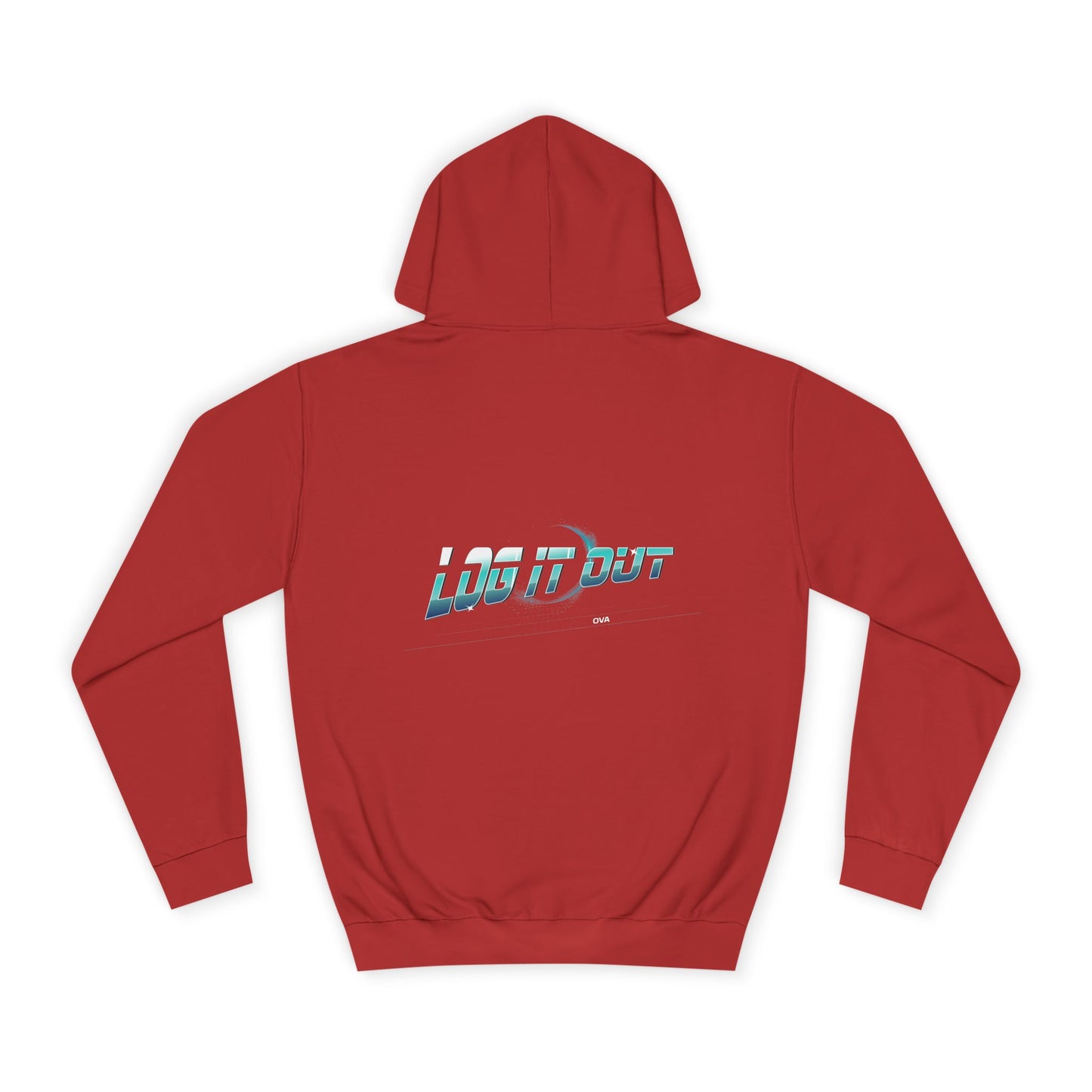 Unisex 'log it out' Hoodie with Retro Style, Ideal for Everyday Wear, Perfect for trendy wear,Gift for Friends