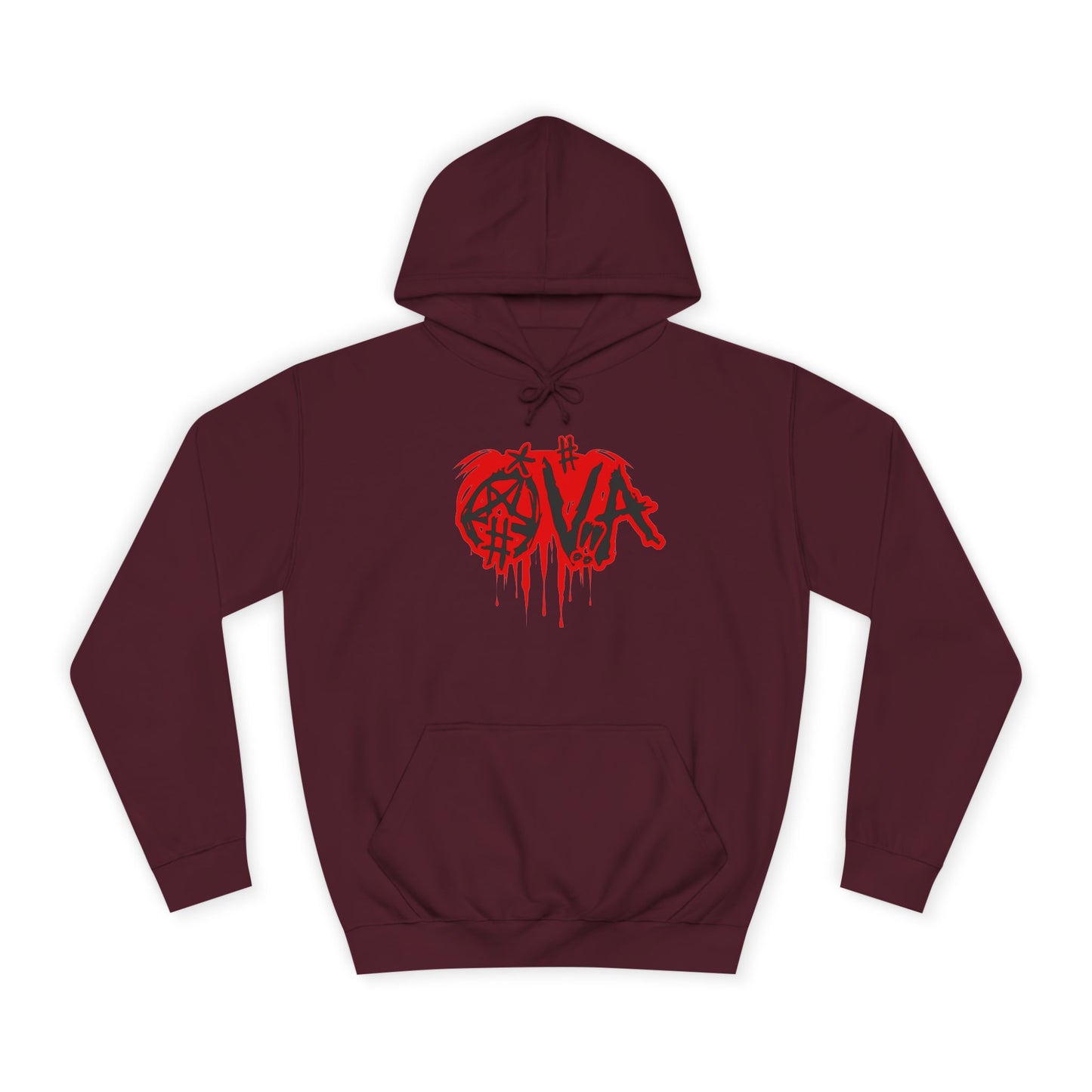 Edgy Unisex Hoodie with Graffiti-Style Print, Urban Streetwear, Apparel, Gift for any body, Casual Fashion