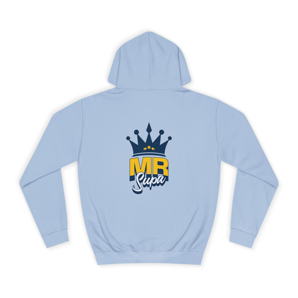 Crowned Unisex Mr Supa Hoodie - Stylish, Comfortable, Perfect for Any One, Athletes, Trendy Gift, Events, Everyday Wear