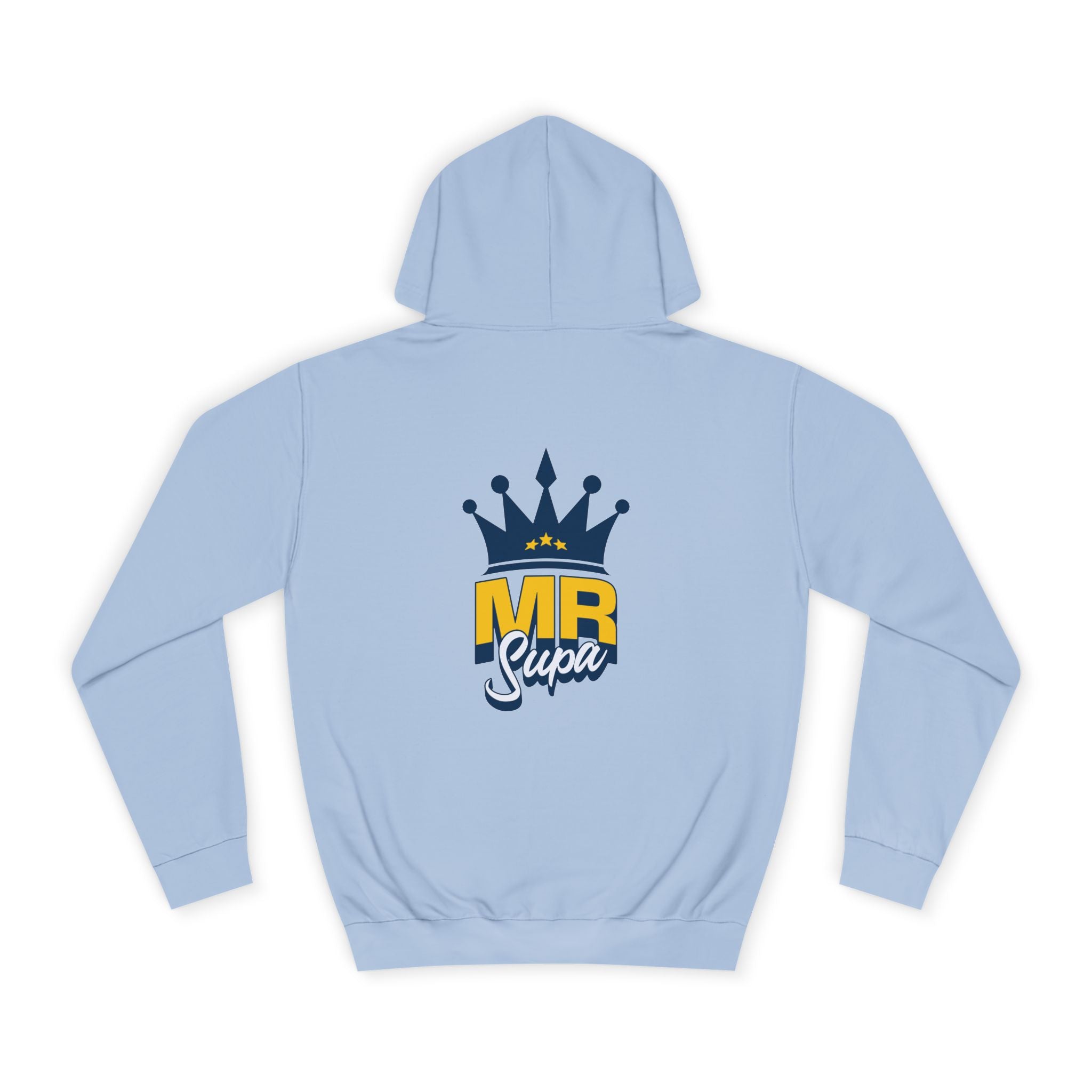 Crowned Unisex Mr Supa Hoodie - Stylish, Comfortable, Perfect for Any One, Athletes, Trendy Gift, Events, Everyday Wear