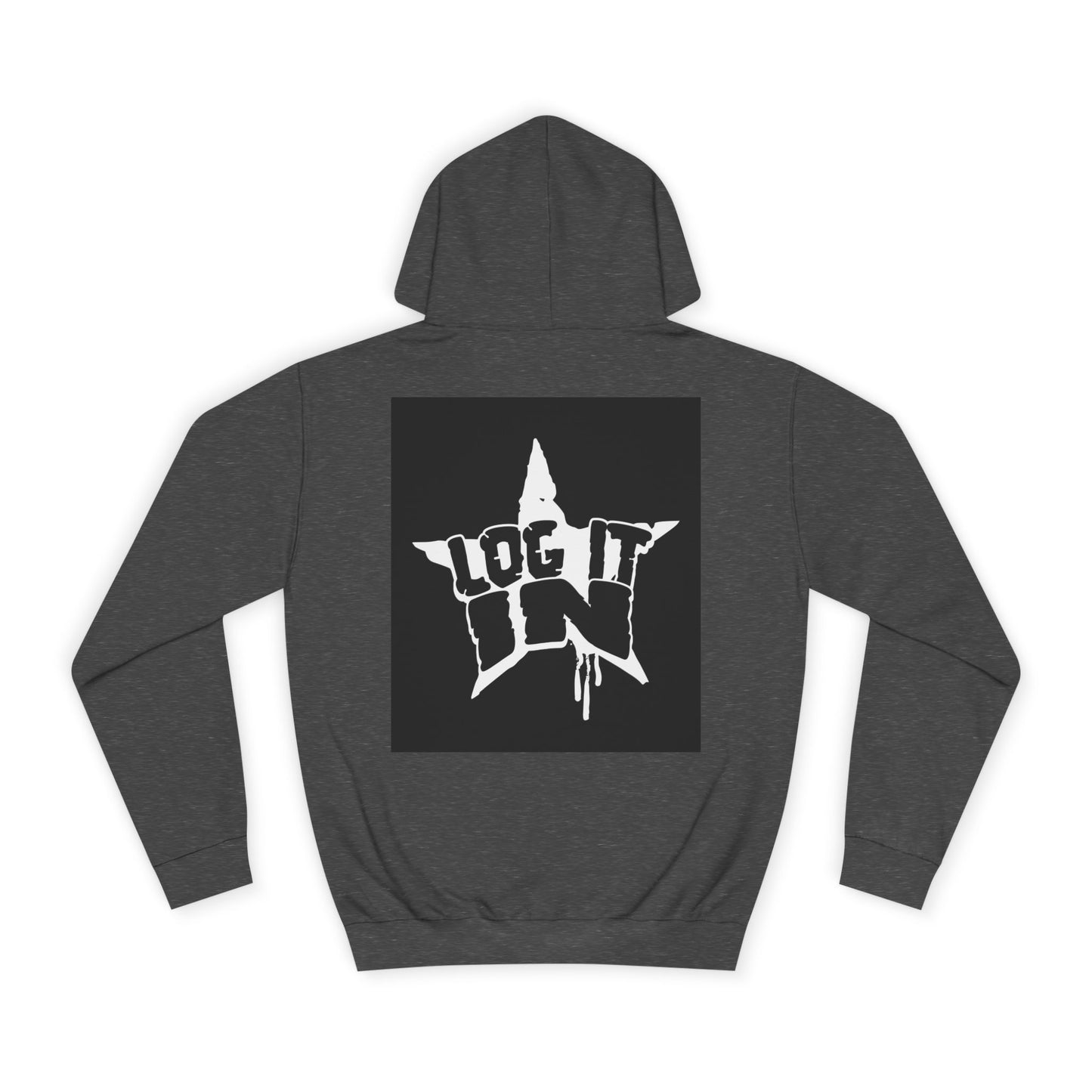 Unisex Log it in Hoodie, Trendy Hooded Sweatshirt, Spirit Wear, Casual Streetwear, Gift
