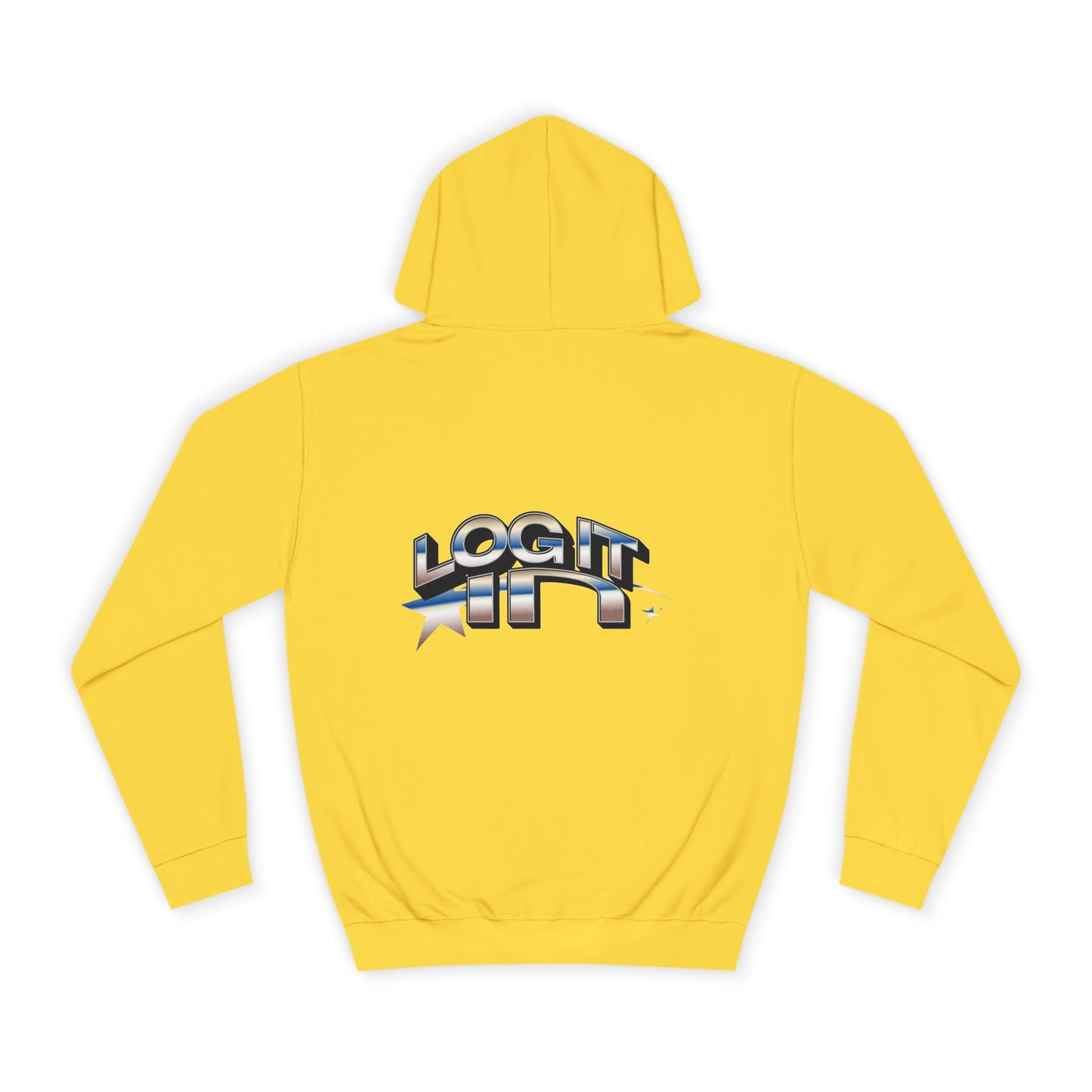 Unisex Hoodie - Log it in Design, Ideal, Cozy Gift, Custom Apparel, Perfect for Graduation, Casual Wear