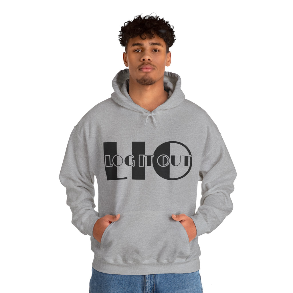 Log it out Unisex Heavy Blend™ Hooded Sweatshirt