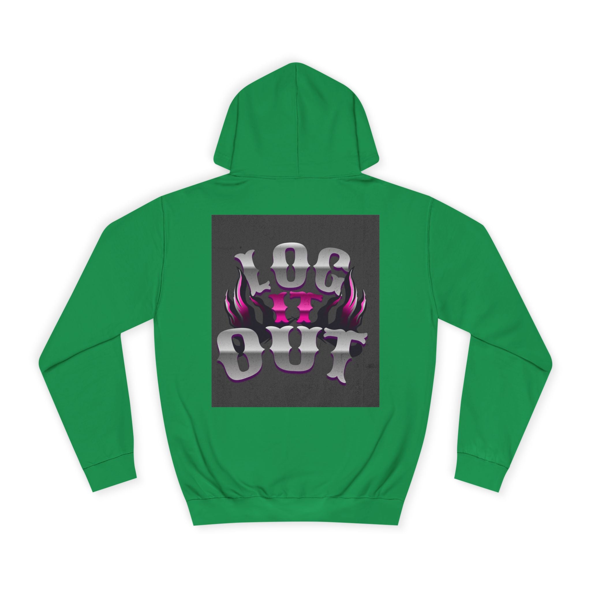 Cool Unisex Log it out Hoodie, Perfect for Any one, Trendy Custom Apparel, Casual Wear, Gift, Streetwear Style
